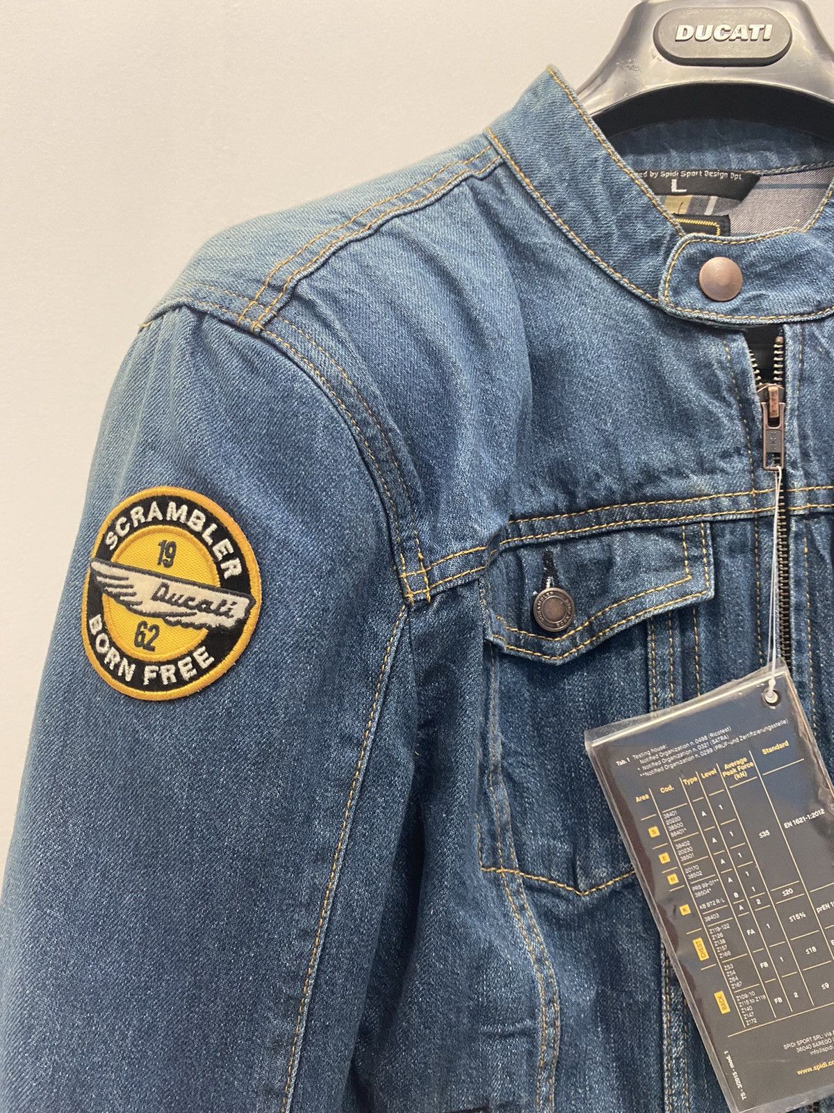 Other GLUBBINO TRUCKER SCRAMBLER JACKET Size US L / EU 52-54 / 3 - 3 Thumbnail