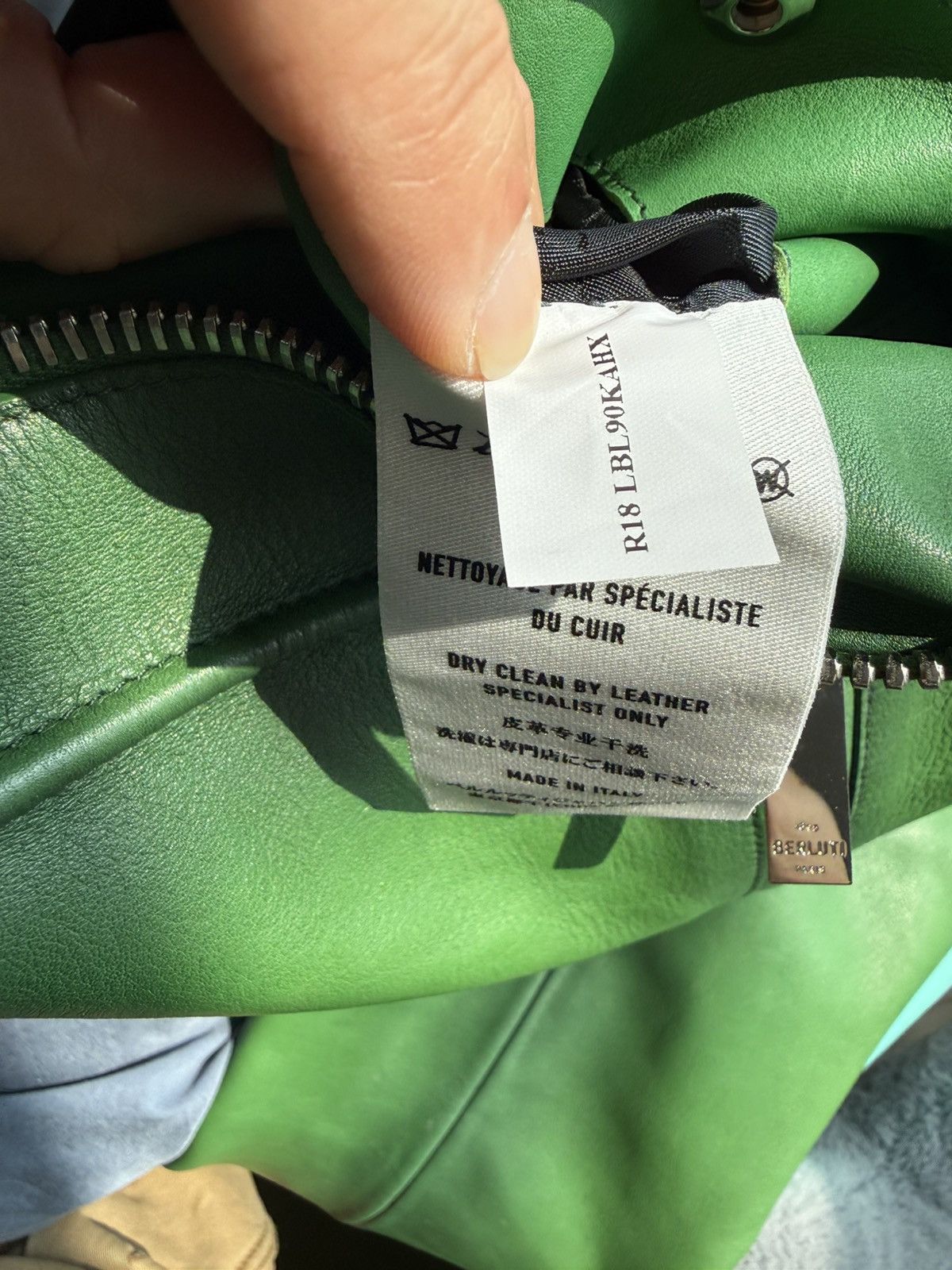 Berluti patina riders Leather jacket,size 46 Size US S / EU 44-46 / 1 - 15 Thumbnail