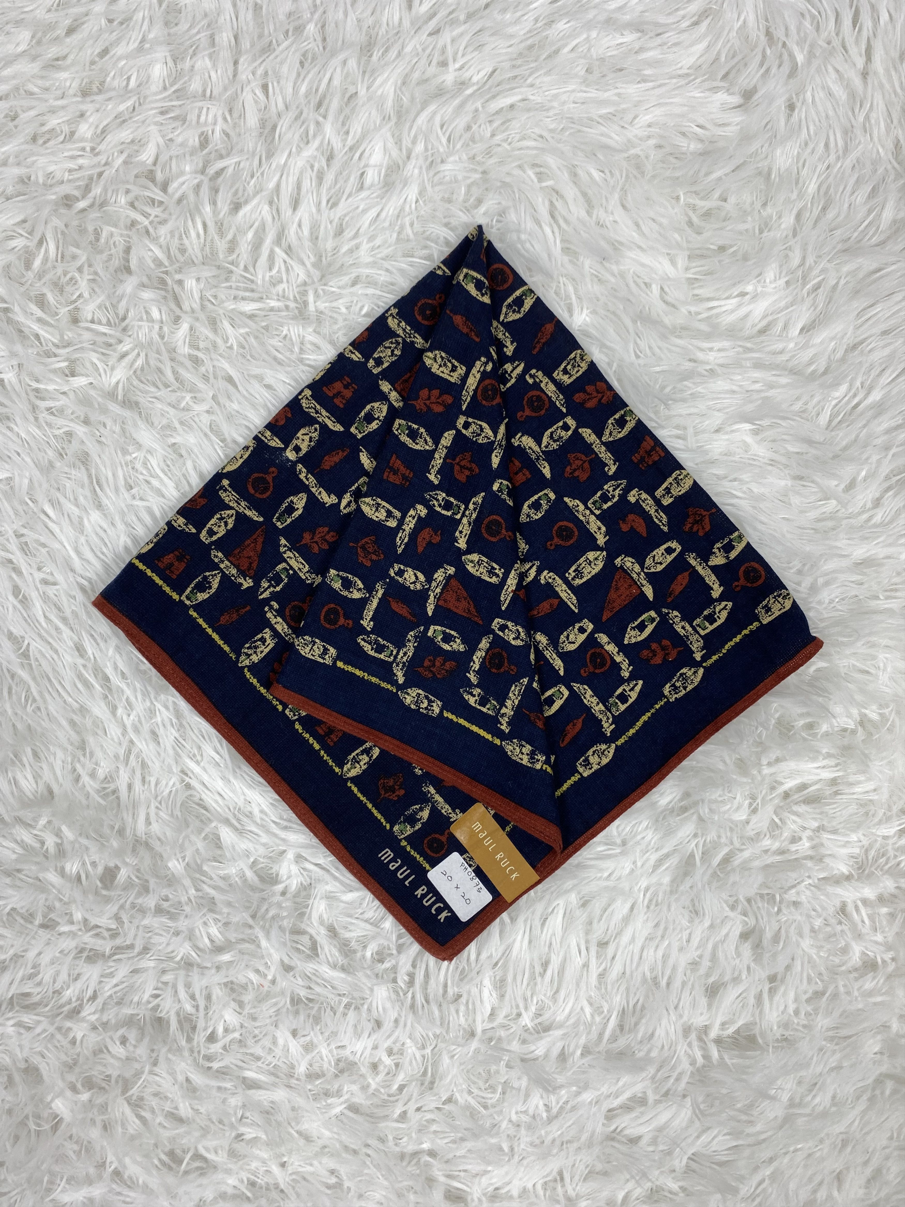 Vintage Vintage Maul Ruck Handkerchief Neckerchief PH0873 Size ONE SIZE - 1 Thumbnail