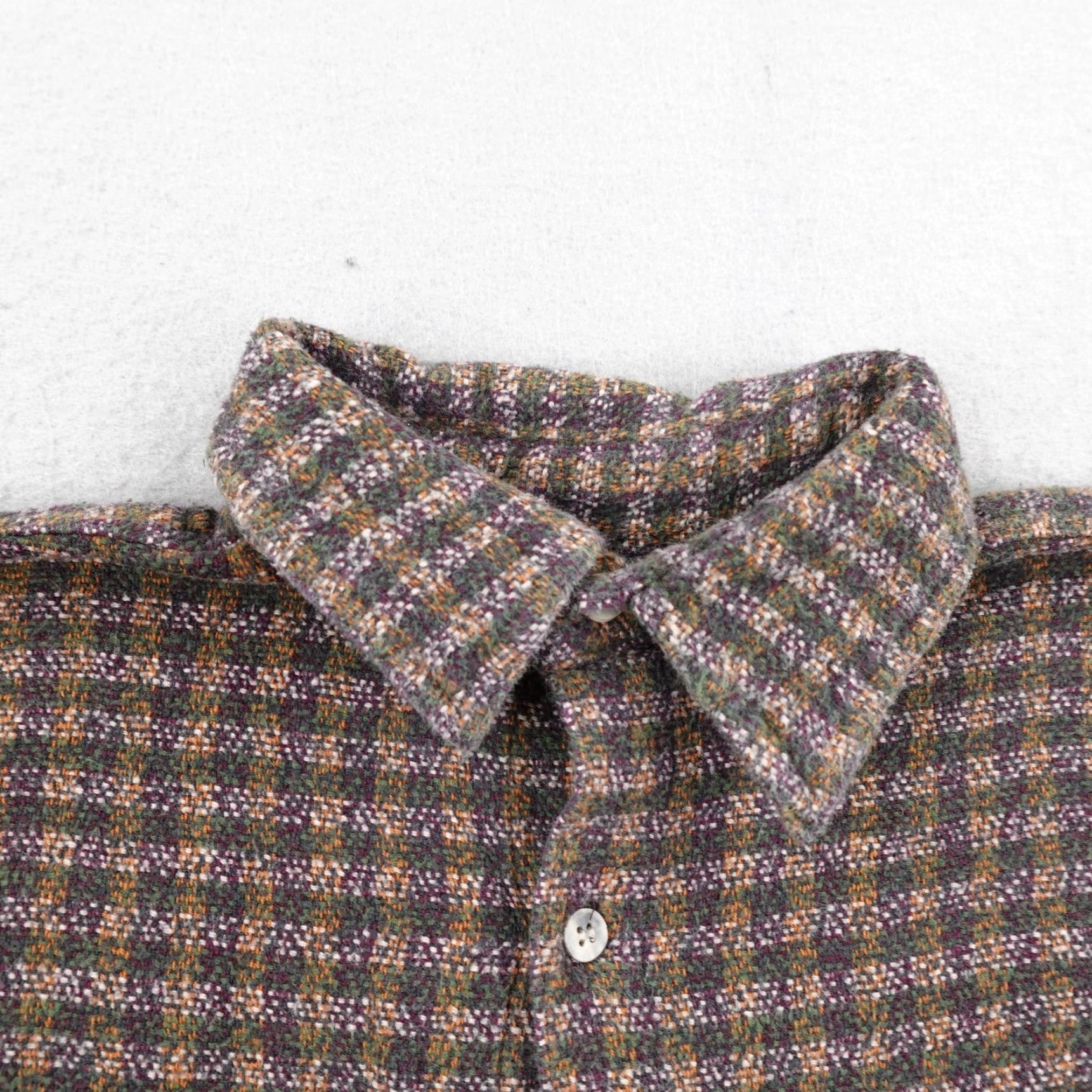 The Territory Ahead VINTAGE Territory Ahead Shirt Mens Medium Brown Check Blanket Flannel Button Up Outdoors Size US M / EU 48-50 / 2 - 2 Thumbnail