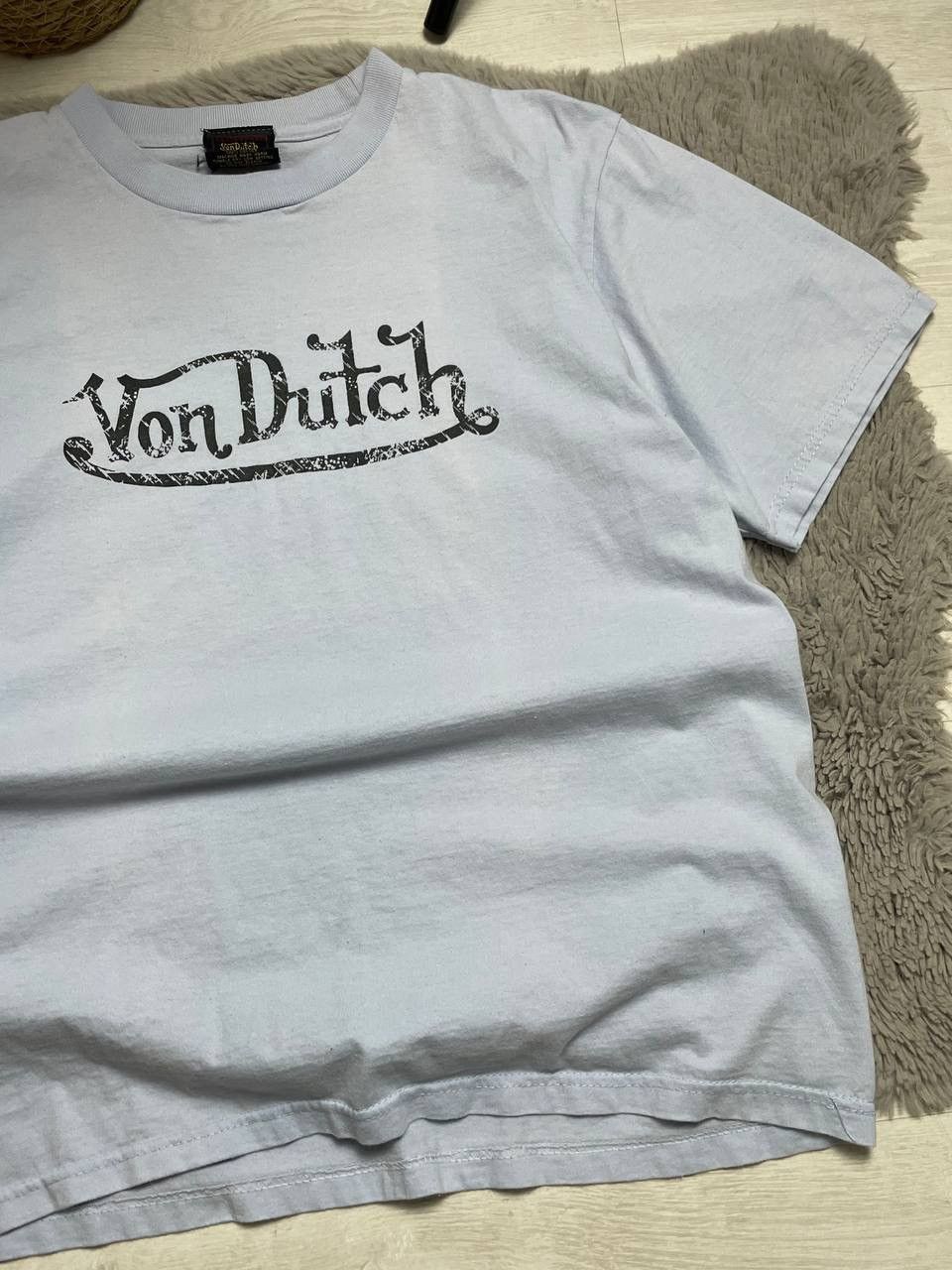 Vintage × Von Dutch Von Dutch Vintage T-shirt Big Center Logo Y2k Size US S / EU 44-46 / 1 - 4 Thumbnail
