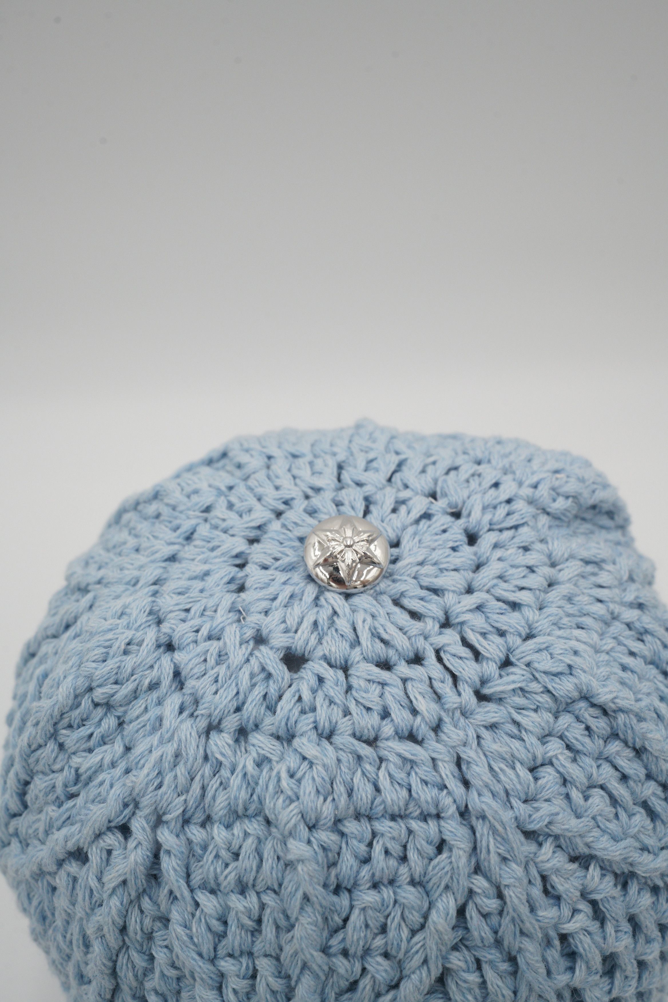 Chrome Hearts Chrome Hearts Hand Woven Star Patch Beanie - Blue Size ONE SIZE - 5 Thumbnail