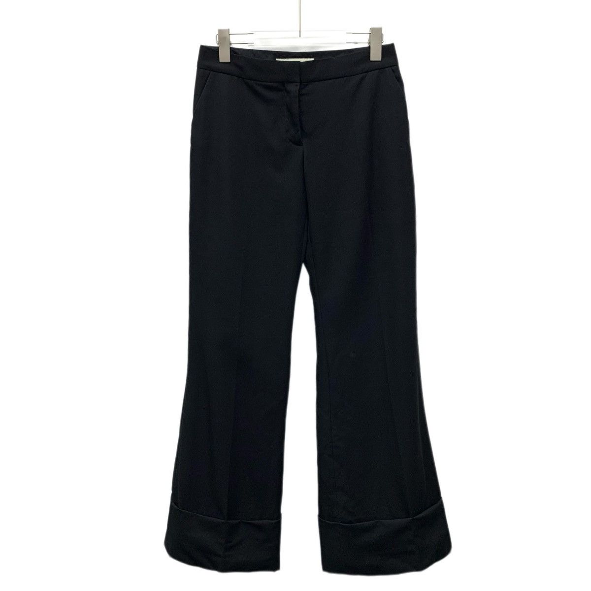 Stella McCartney Stella McCartney Black Flared Wool Suit Pants K26WX Size 26" / US 2 / IT 38 - 1 Thumbnail