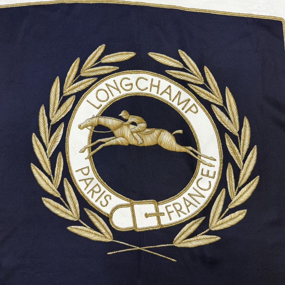 Longchamp Vintage Longchamp Silk Scarf Size ONE SIZE - 2 Thumbnail