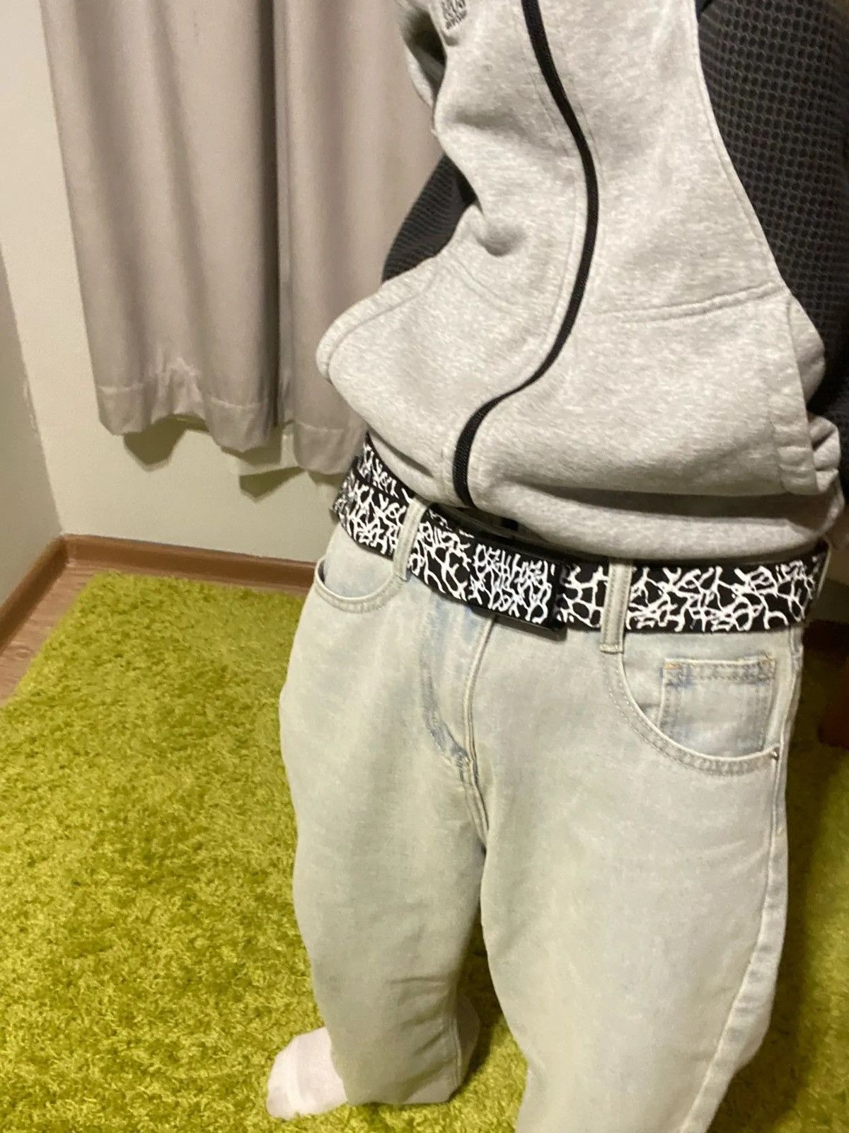 Japanese Brand Pop Print Street Dance Graffiti Belt Size ONE SIZE - 3 Thumbnail