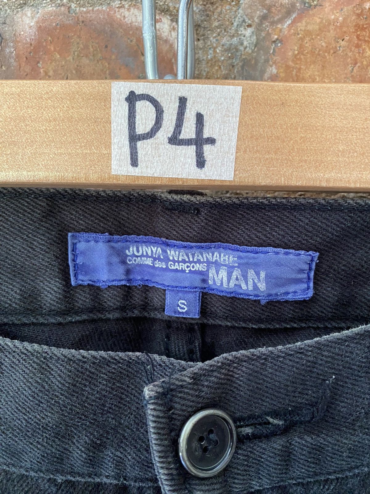 Comme des Garcons Homme Plus 2002 Junya Watanabe "Motorcycle Patch" denim Size US 33 - 15 Thumbnail