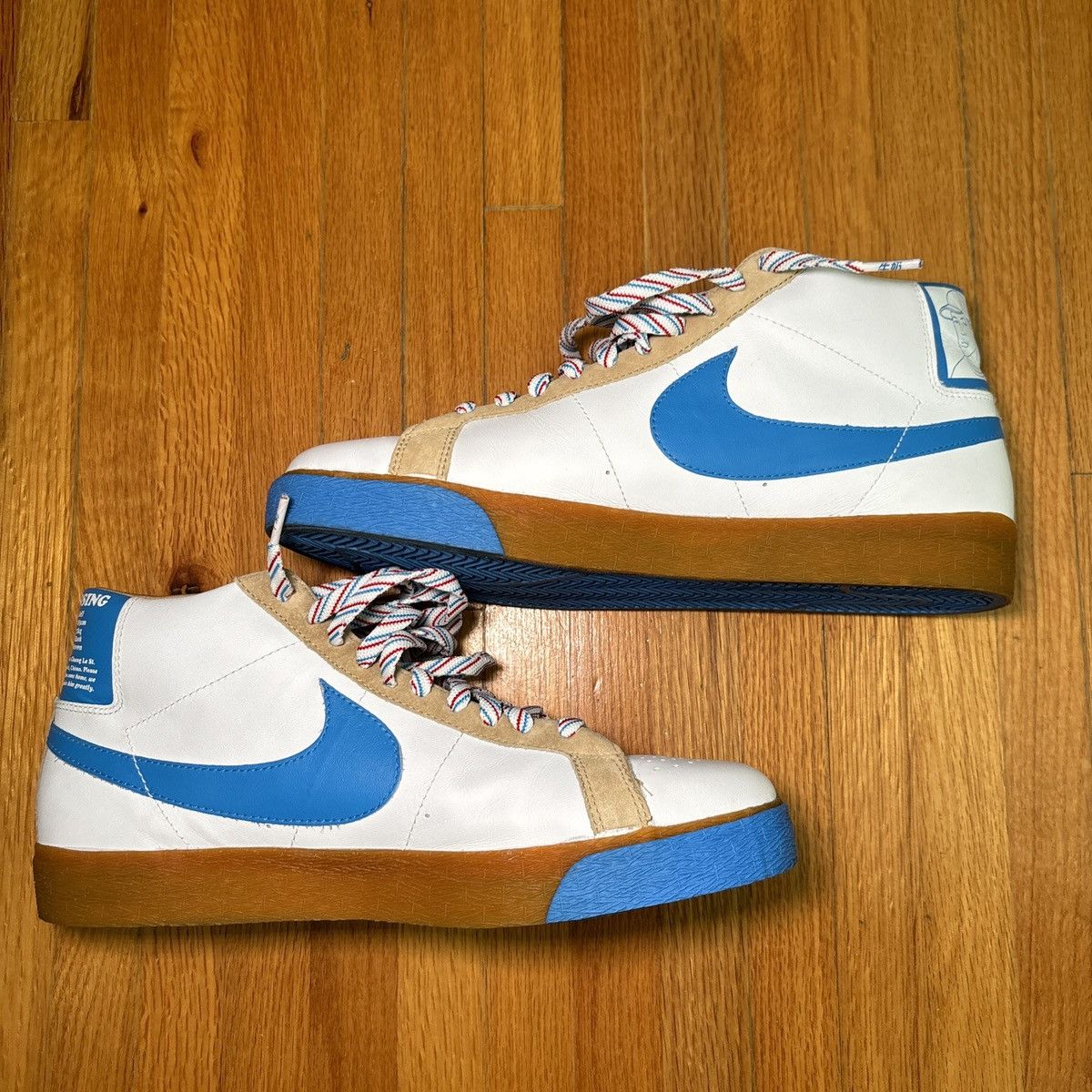 Nike Sz 11 - Nike SB Blazer Premium Milkcrate 2007 314070-141 Size US 11 / EU 44 - 2 Thumbnail