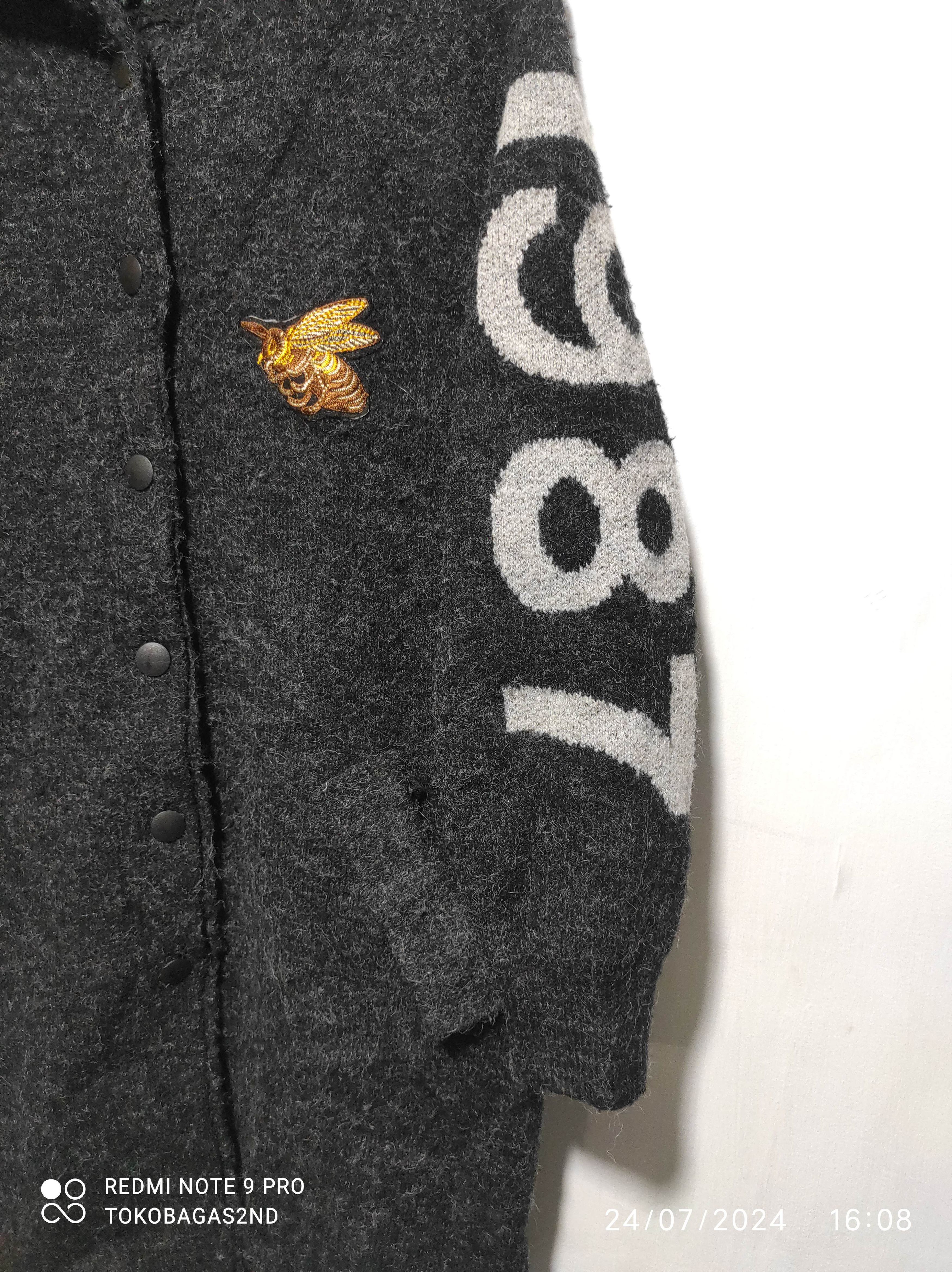 Hysteric Glamour Original 1987 Do Not Bother Me Wool Long Jacket Size US M / EU 48-50 / 2 - 4 Thumbnail