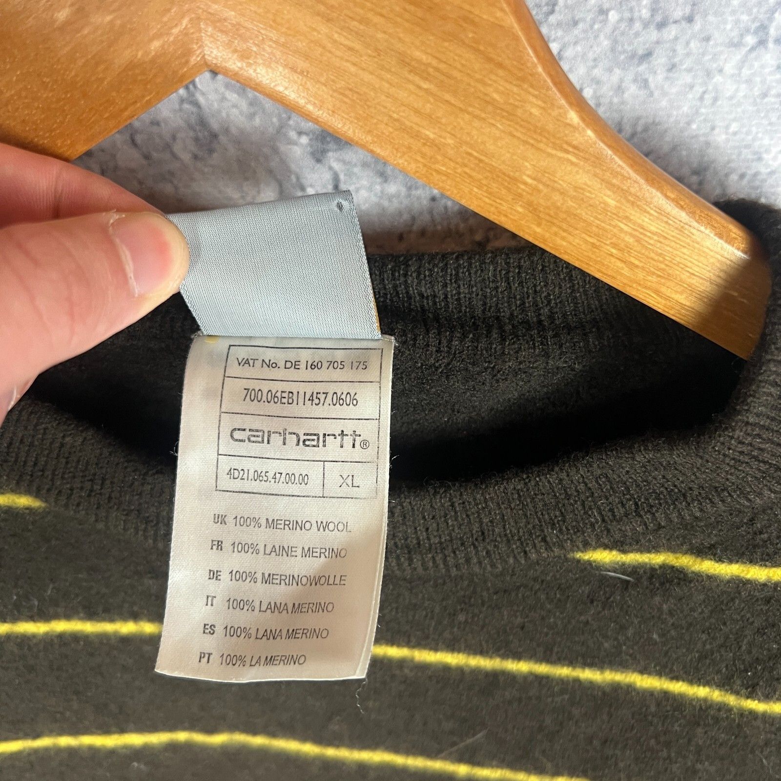 Carhartt Carhartt Sweater Men's Size XL Brown Long Sleeve ` Size US XL / EU 56 / 4 - 6 Thumbnail