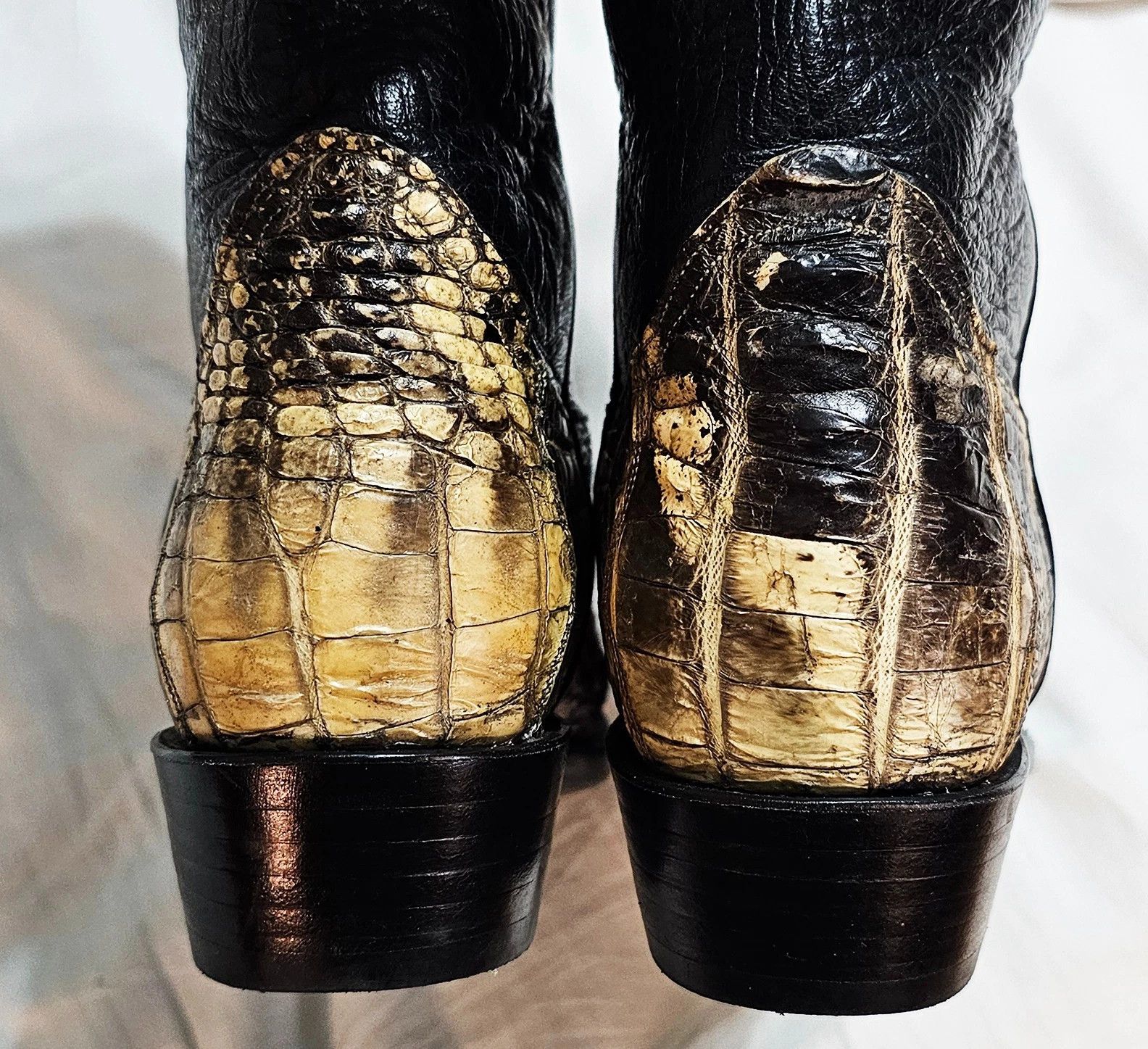Other Alligator Cowboy Boots Natural Skin Size US 8 / EU 41 - 8 Thumbnail