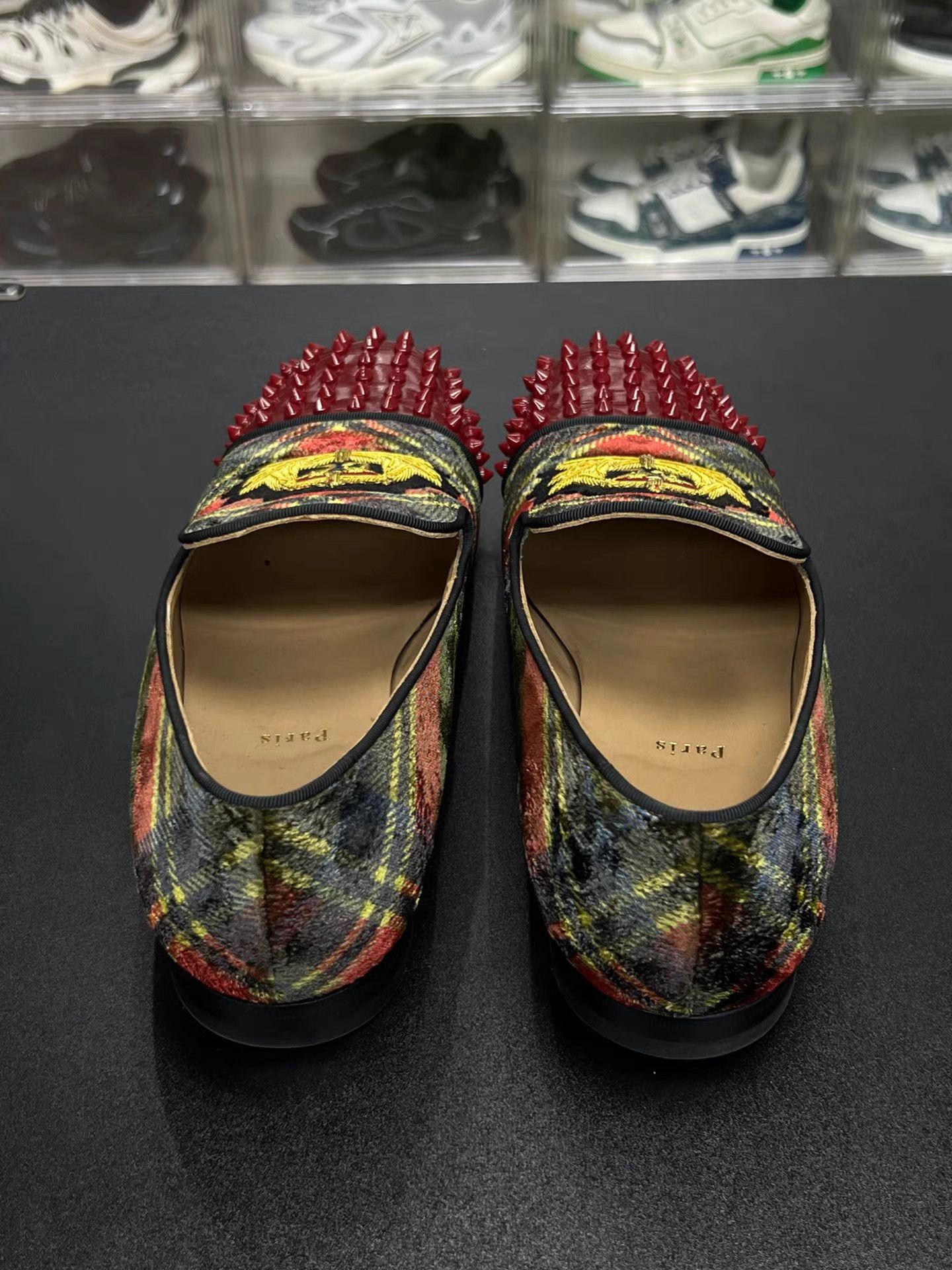 Christian Louboutin Christian Louboutin Studded Slip-On Loafers K15 Size US 10.5 / EU 43-44 - 7 Thumbnail