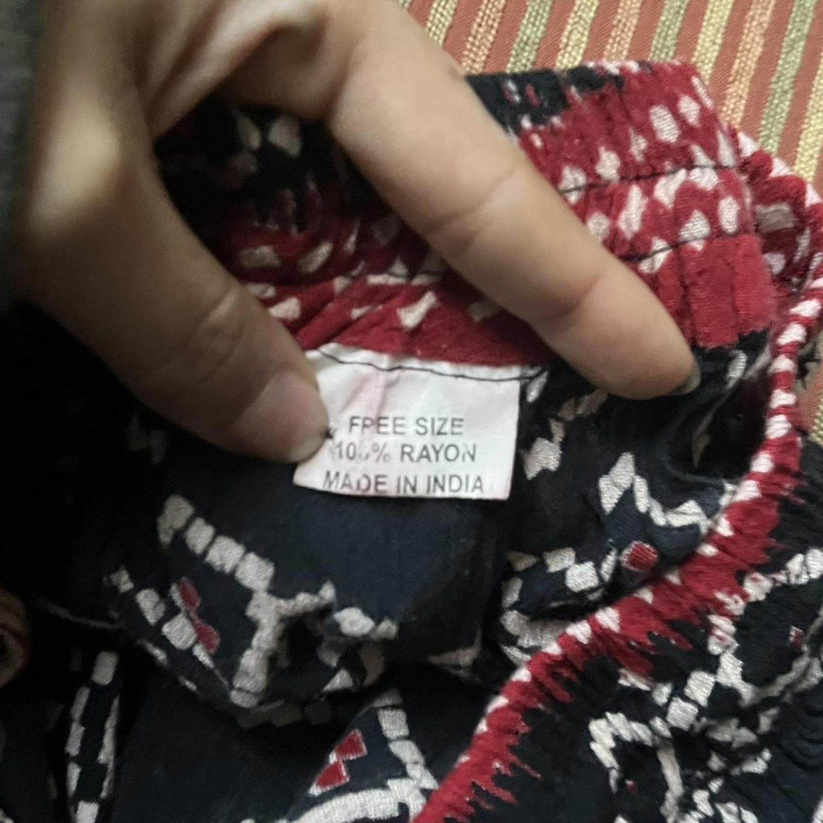 Other Red and black maxi skirt #maxiskirt Size 28" / US 6 / IT 42 - 6 Thumbnail
