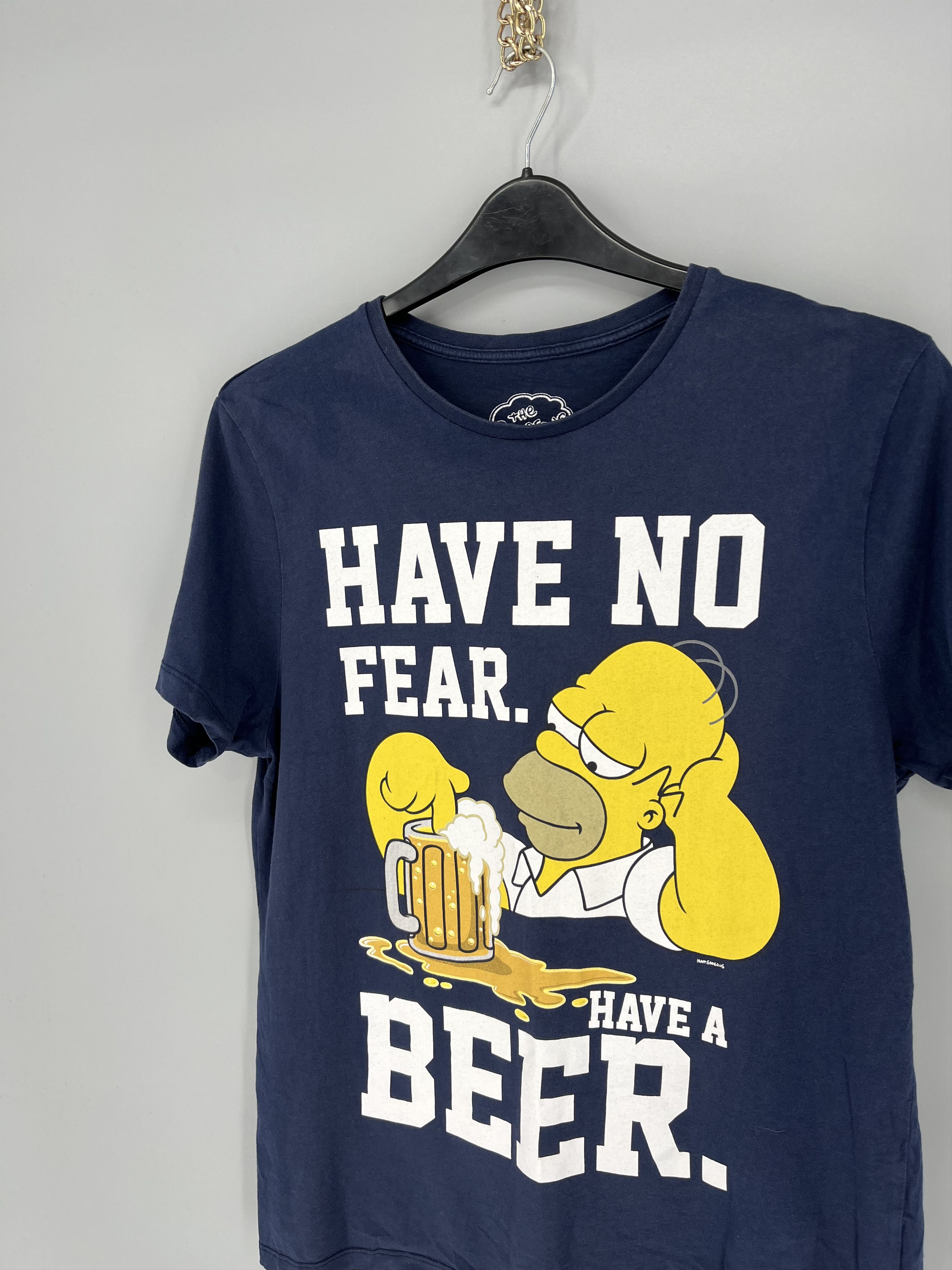 Band Tees Vintage The Simpsons "Have no fear, have a beer" T-Shirt Size US M / EU 48-50 / 2 - 7 Thumbnail