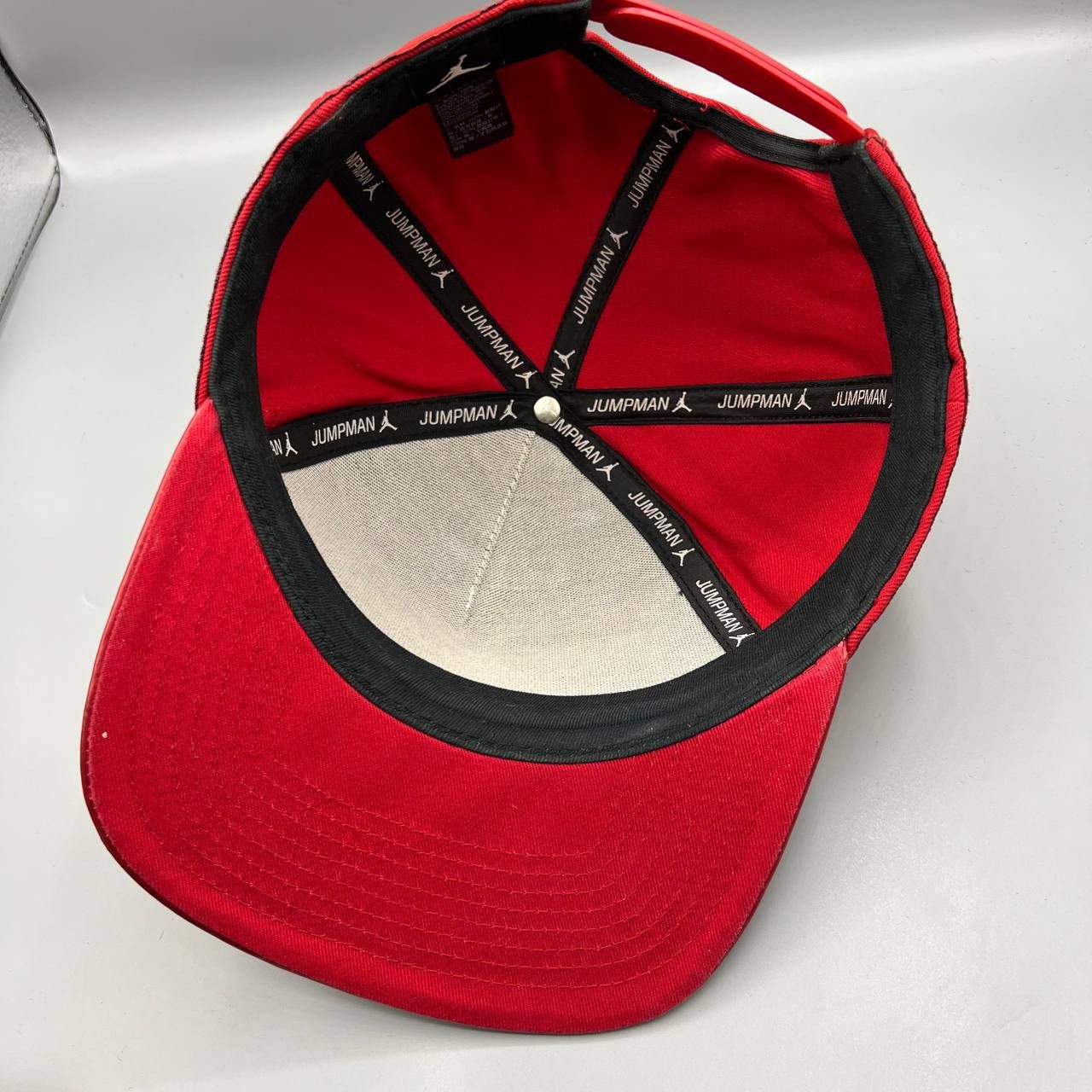 Jordan Brand Air Jordan Hat Men Red Win Like 96 Jumpman Snap Back Cap Size ONE SIZE - 4 Thumbnail
