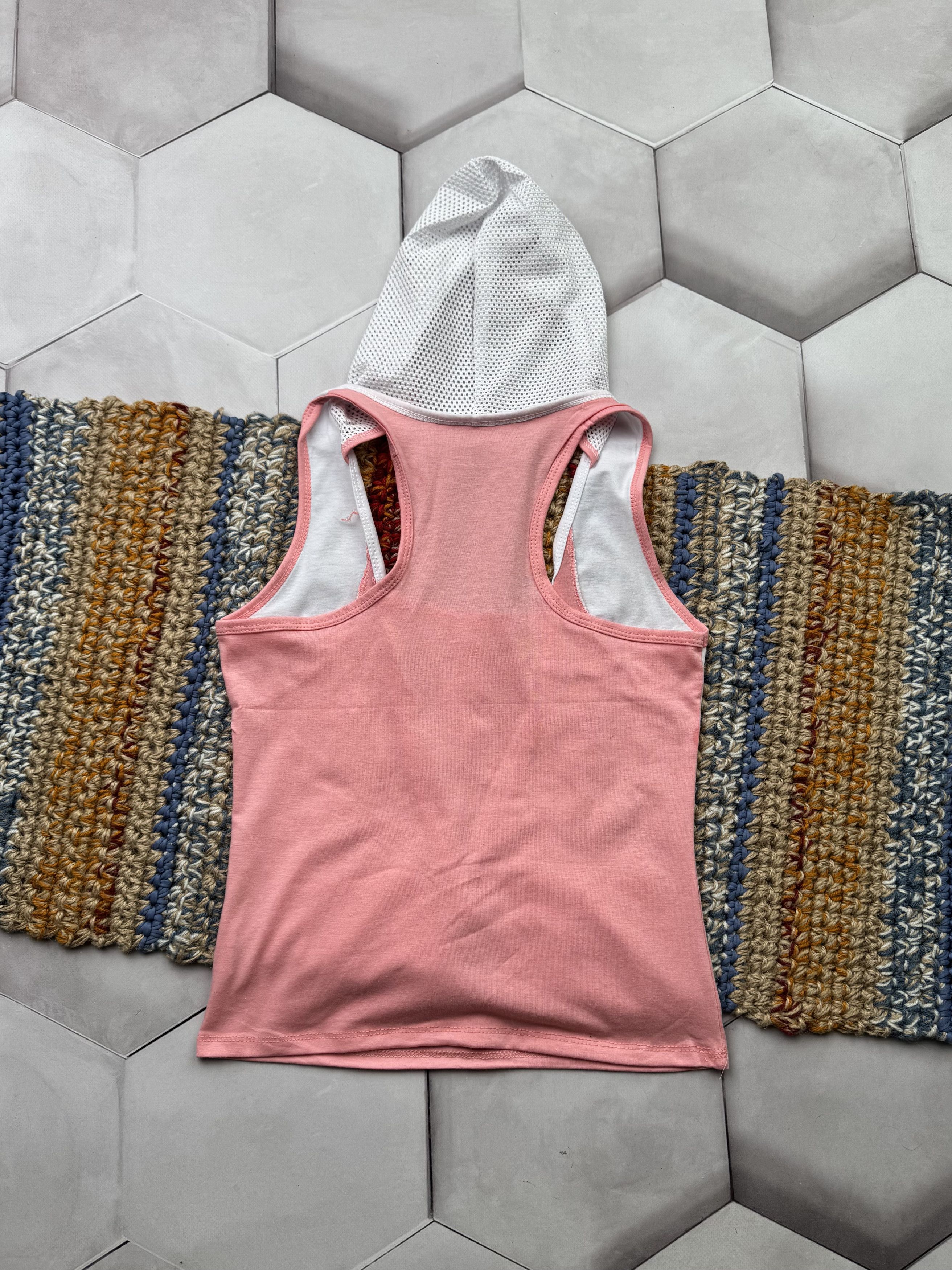Vintage Vintage Hooded Tank Top (E4) Size S / US 4 / IT 40 - 4 Thumbnail
