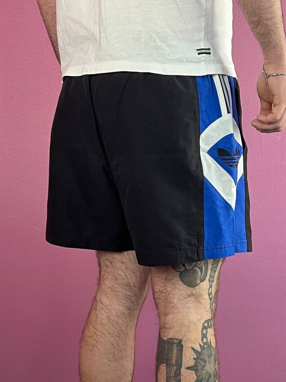 Adidas × Vintage 90s Adidas Vintage Men's Sport Shorts - L Size US 34 / EU 50 - 3 Thumbnail