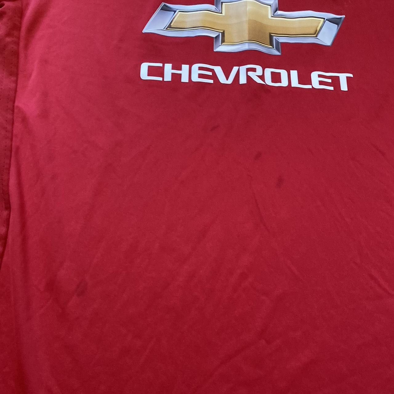 Adidas 2017-18 Manchester United Adidas Chevrolet Football Shirt Size US L / EU 52-54 / 3 - 6 Thumbnail
