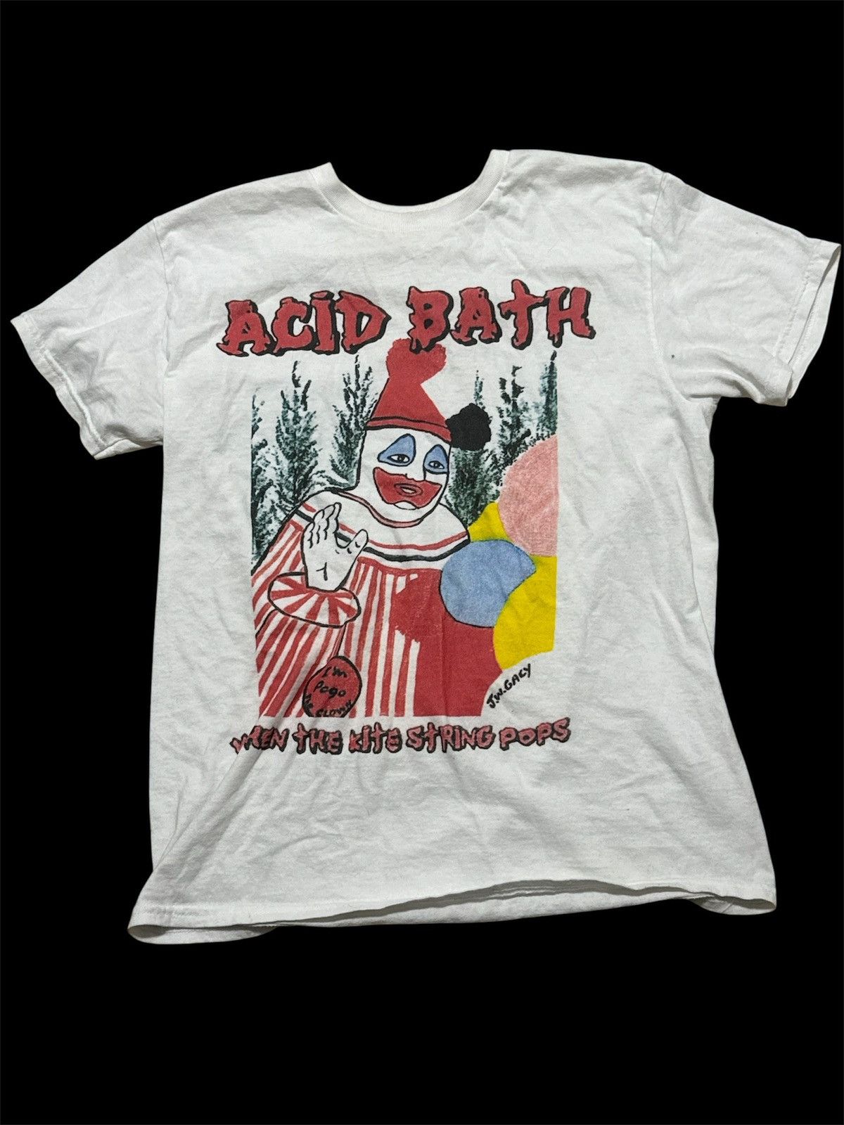 Vintage Extremely rare Acid Bath tee Size US M / EU 48-50 / 2 - 1 Thumbnail