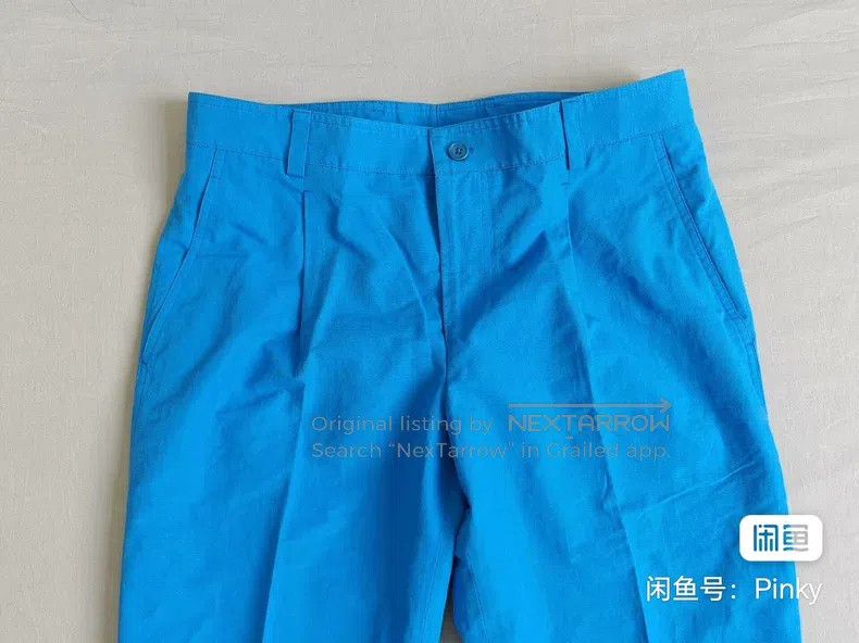 Hermes Hermes size S Men's workwear casual linen pants Size US 30 / EU 46 - 2 Thumbnail