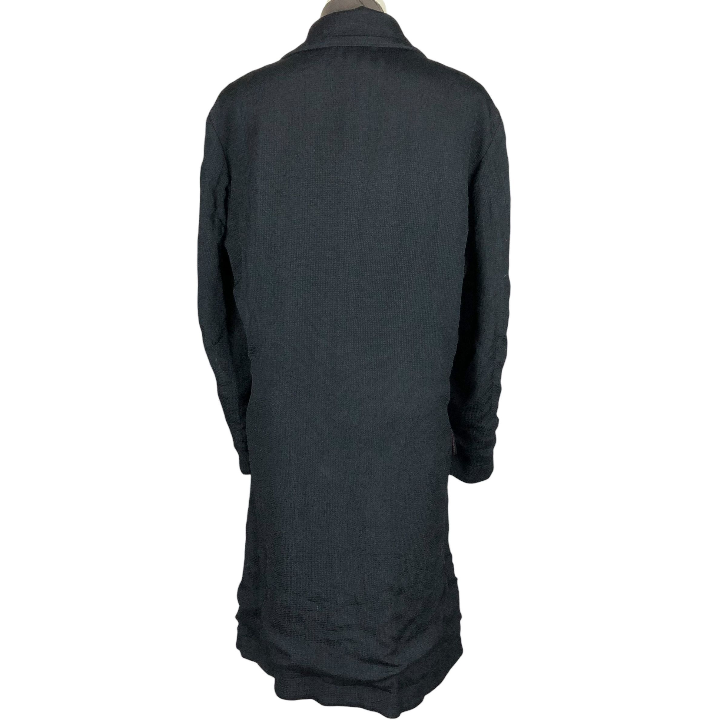 Issey Miyake Vintage Issey Miyake Men A/W 1995 Double Breasted Overcoat Size US L / EU 52-54 / 3 - 19 Thumbnail
