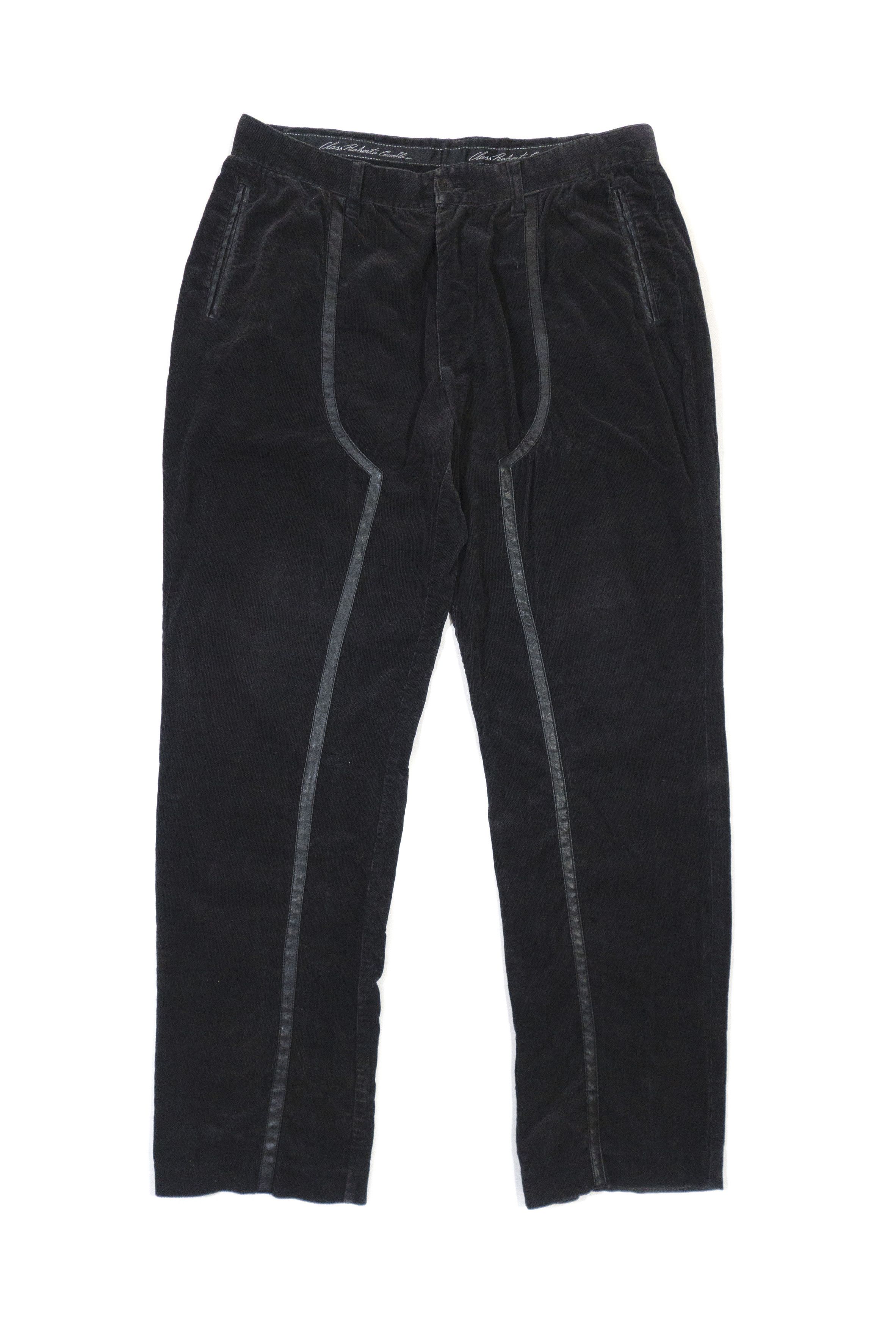 Just Cavalli 90S Corduroy Stripes Pants Vintage Size US 34 / EU 50 - 1 Thumbnail