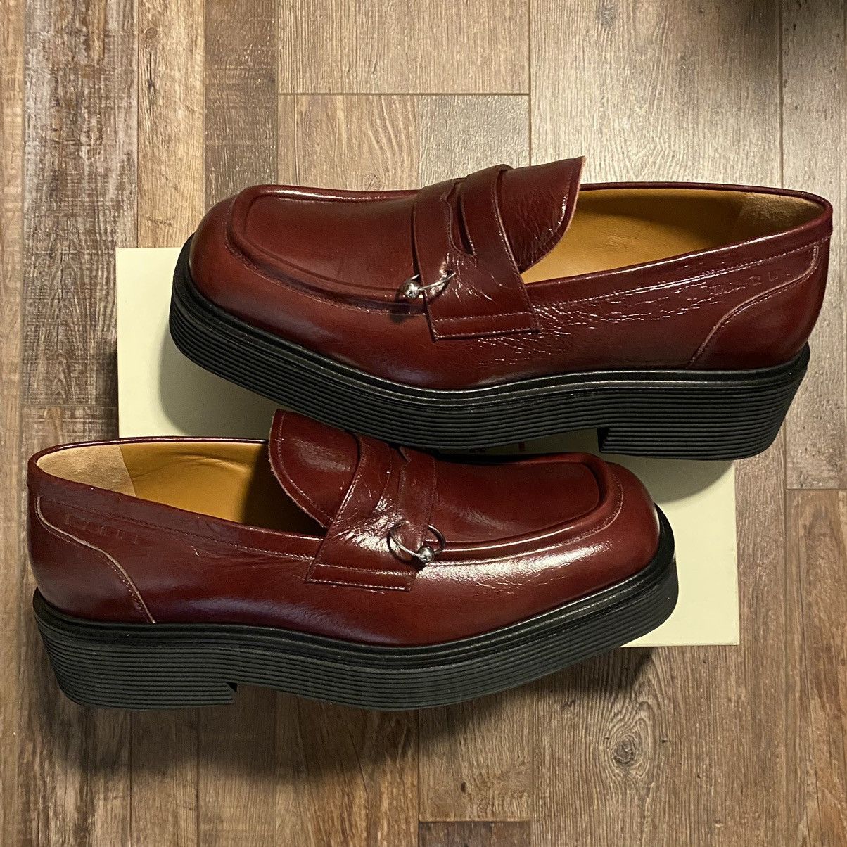 Marni Marni Pierced Loafers | Grailed