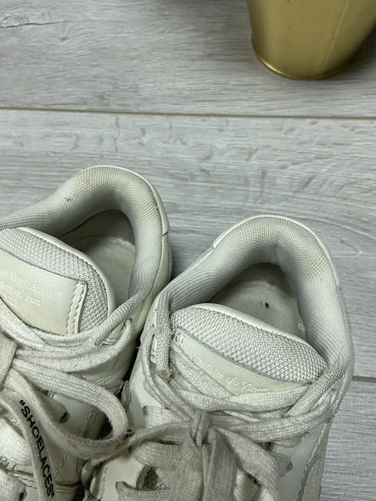 Off-White OFF WHITE Office leather Sneakers White arrow Size US 6 / IT 36 - 10 Thumbnail