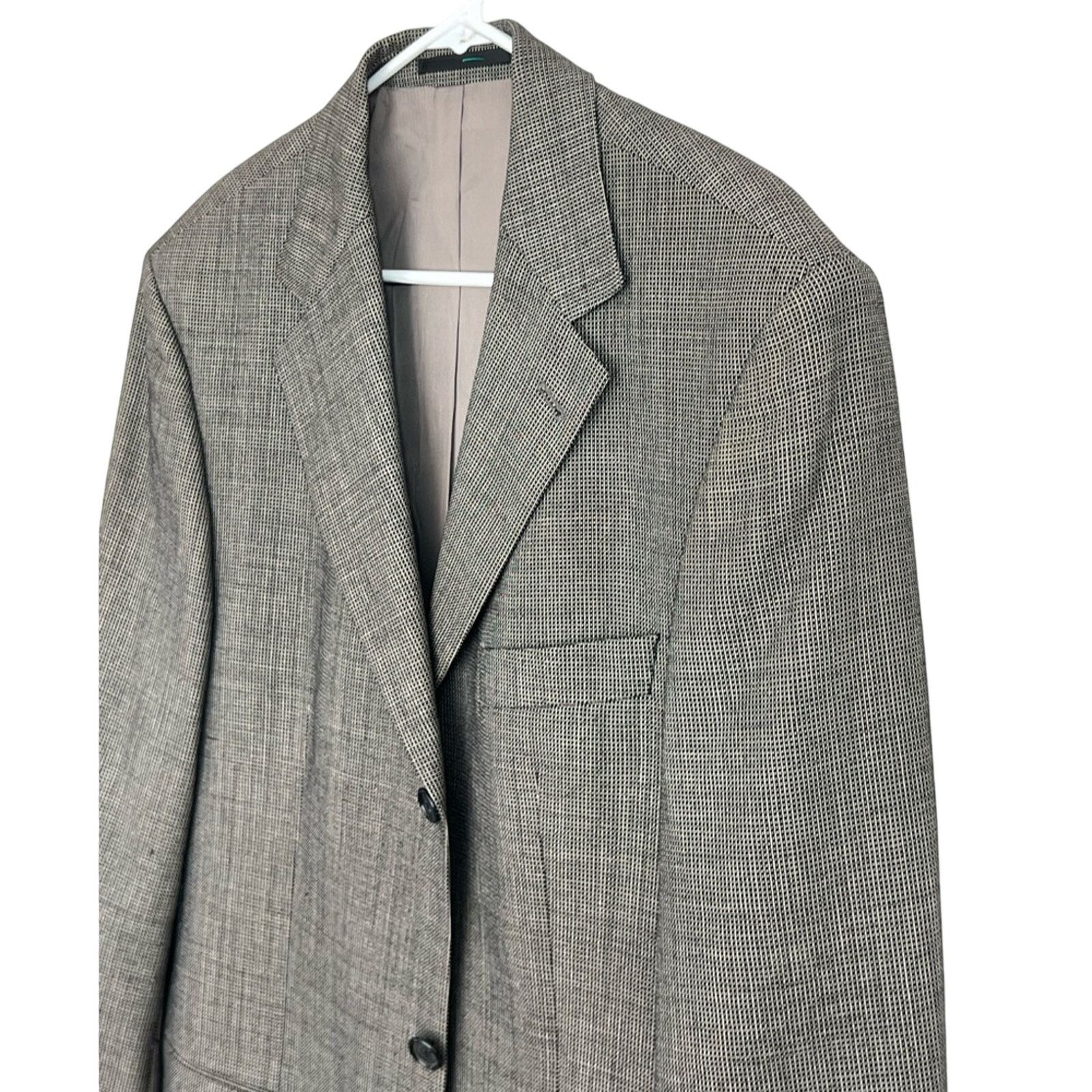 Hugo Boss Hugo Boss Twill Blazer 42L Artemis Sport Coat Jacket Wool Size 42L - 2 Thumbnail