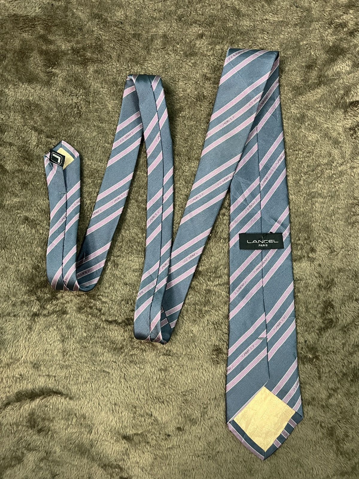 Lancel × Vintage Lancel Silk Necktie Size ONE SIZE - 4 Thumbnail