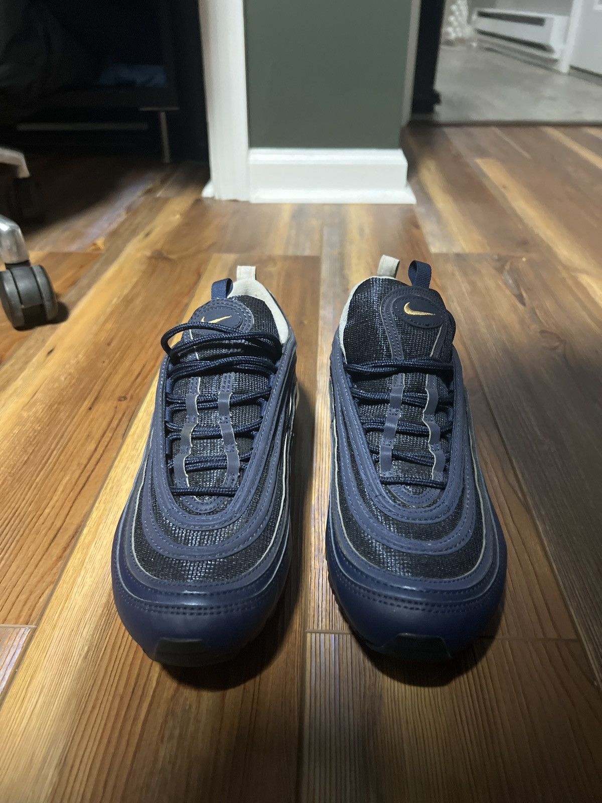 Nike Midnight Navy Air Max 97 2017 Size US 10 / EU 43 - 3 Thumbnail