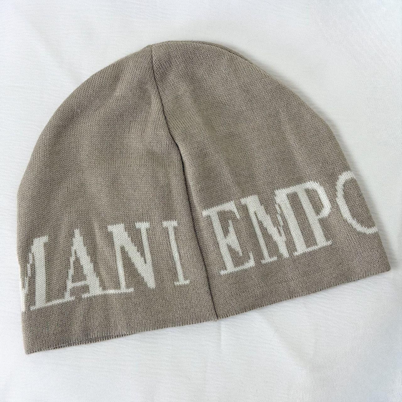 Emporio Armani Vintage Emporio Armani Beanie Size ONE SIZE - 6 Thumbnail