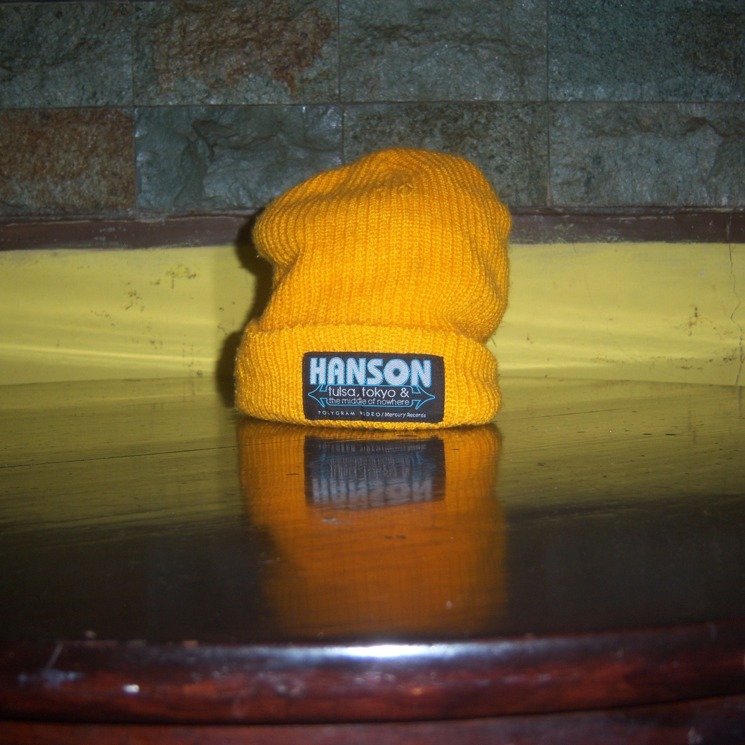 Vintage 90s Hanson Beanie Promo Japan Dvd Size ONE SIZE - 3 Thumbnail