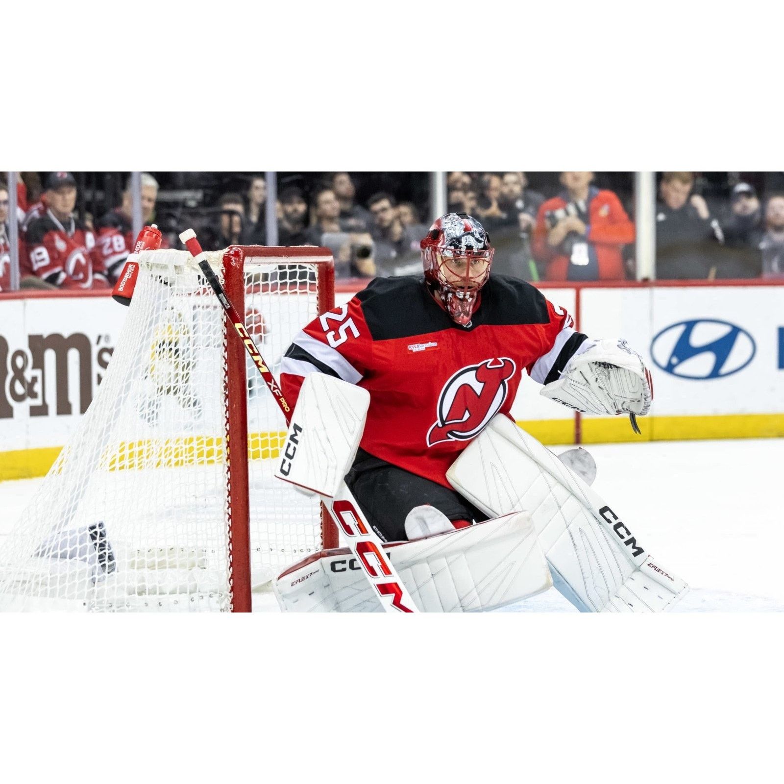 Adidas New Jersey Devils Jacob Markstrom Adidas Jersey Sz 60 3XL Size US XXL / EU 58 / 5 - 10 Thumbnail