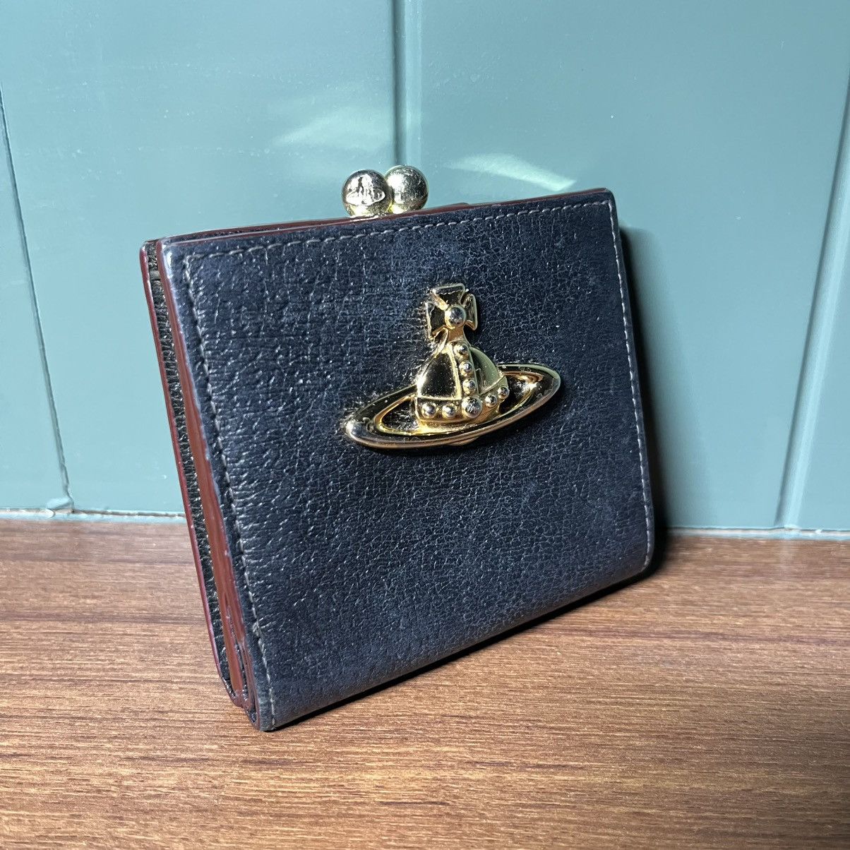 Vivienne Westwood Vivienne Westwood EXECUTIVE Clasp Bi-Fold Mini Wallet Size ONE SIZE - 3 Thumbnail