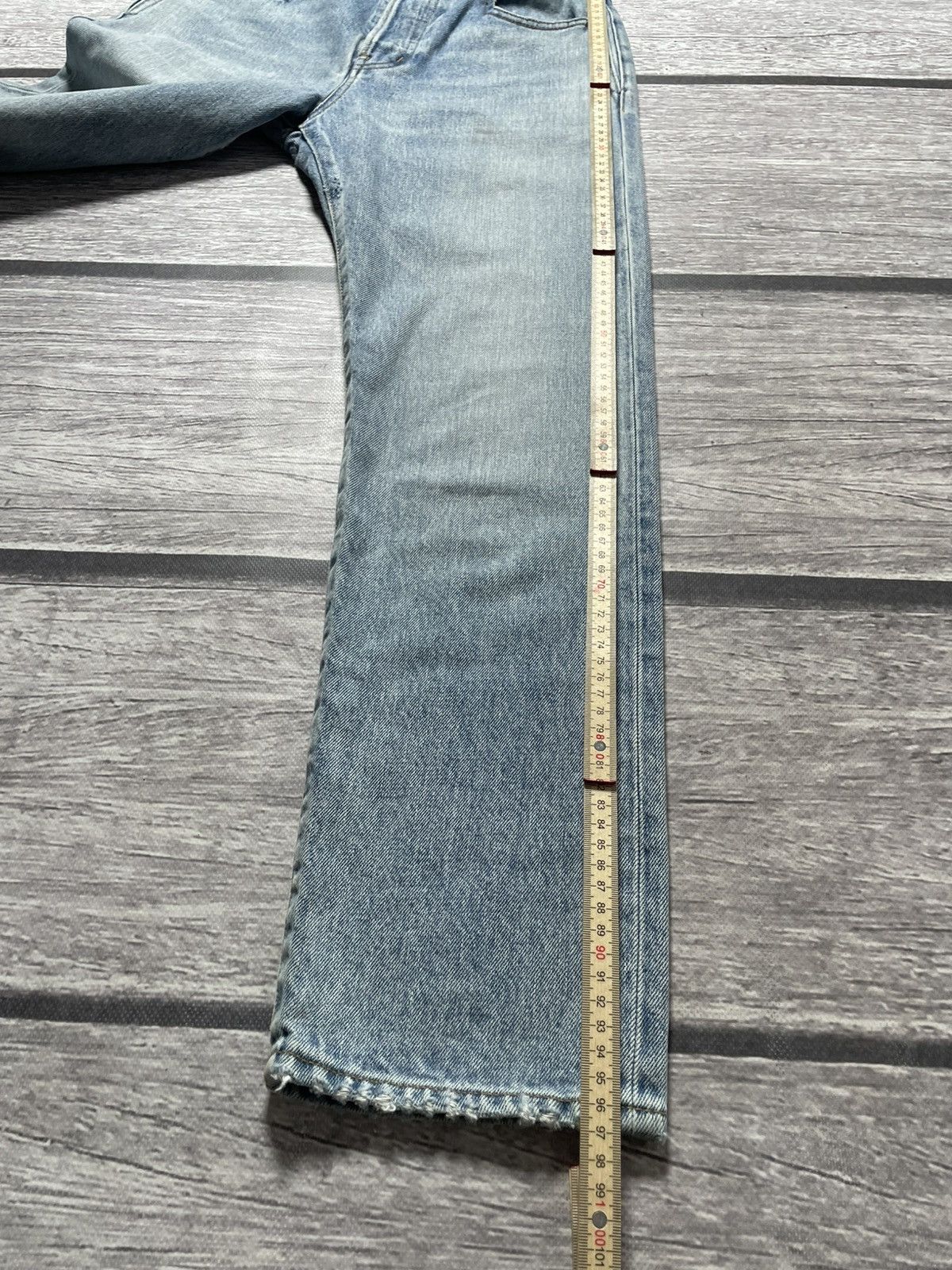 Saint Laurent Paris Saint Laurent Paris D35 Japanese Denim Jeans Size US 27 - 17 Thumbnail