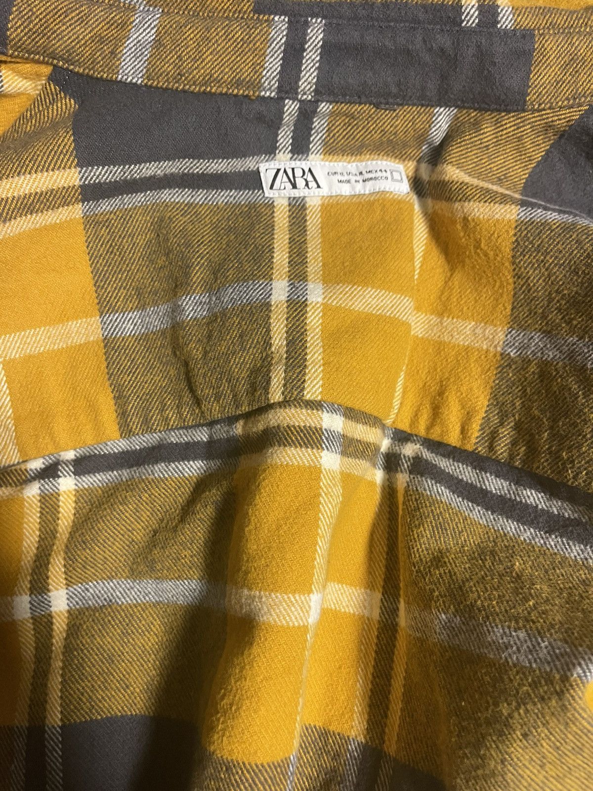 Zara Zara Flannel Shirt Size US XL / EU 56 / 4 - 1 Thumbnail