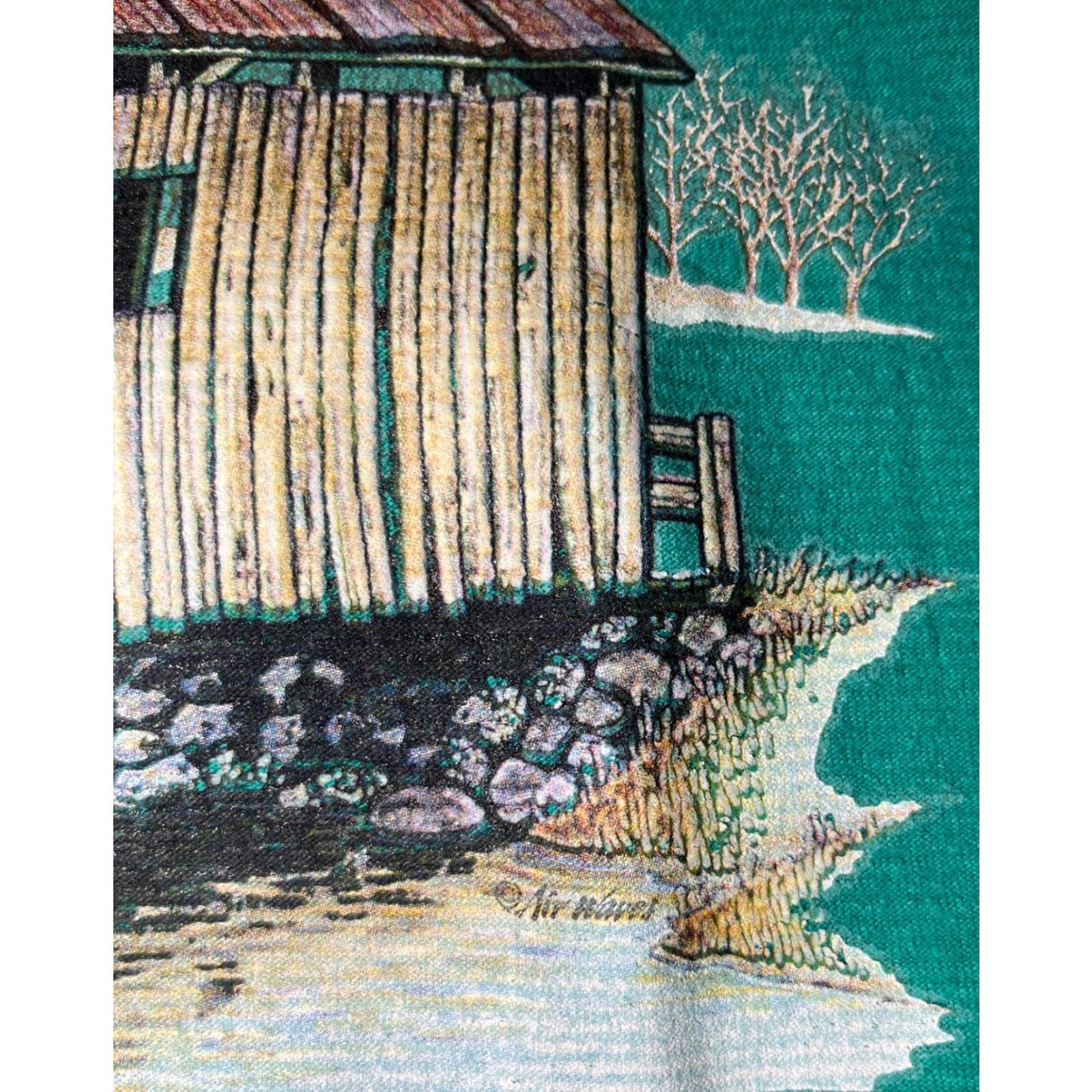 Vintage **Vintage 90s Stowe Vermont Teal T-Shirt Made in USA Sz M** User: Vintage 90s Stowe Vermont Teal T-Shirt Made in USA Sz M Size US M / EU 48-50 / 2 - 6 Thumbnail
