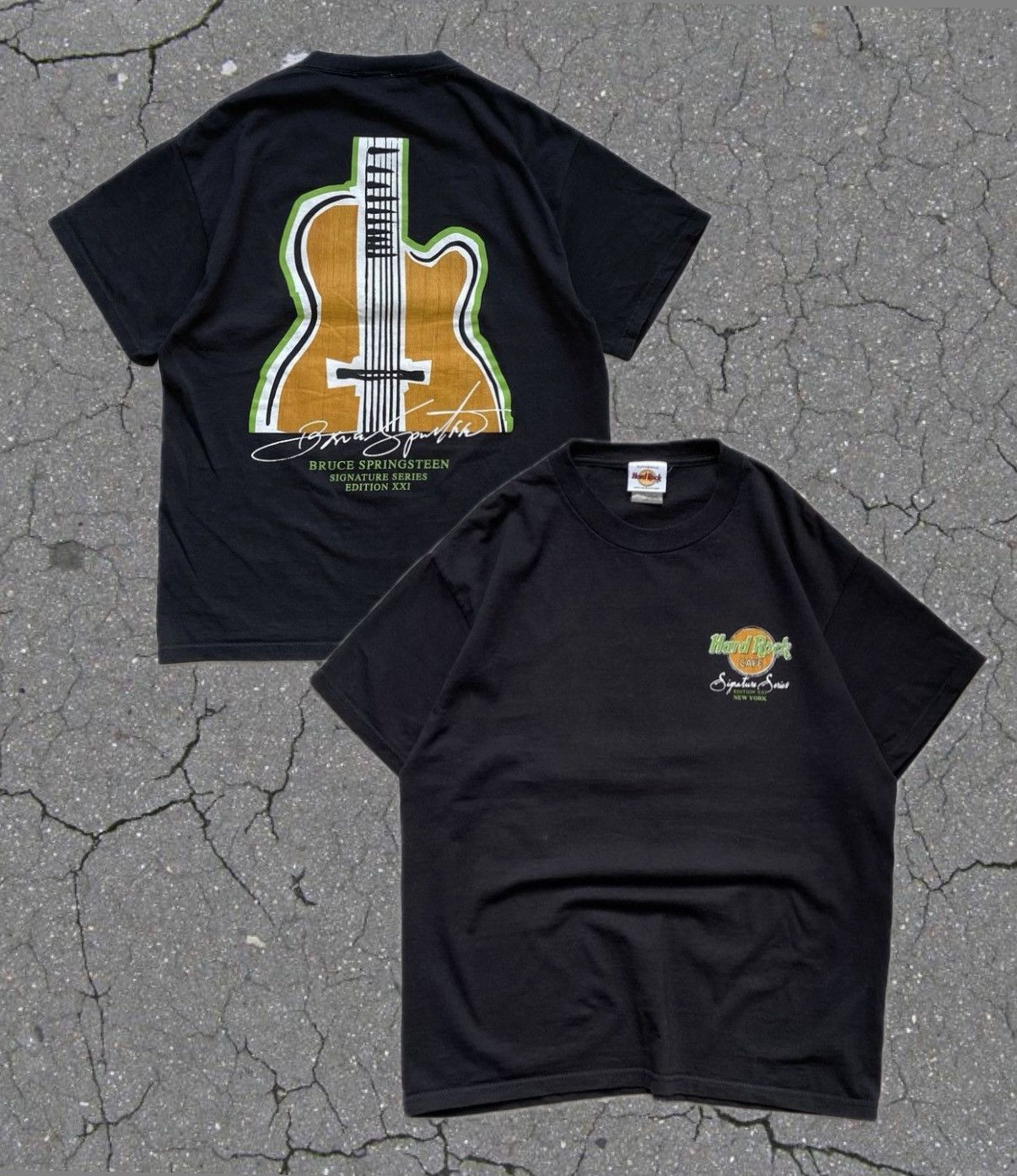 Hard Rock Cafe 🎸 Vintage Bruce Springsteen Hard rock cafe Tee New York Size US M / EU 48-50 / 2 - 1 Thumbnail