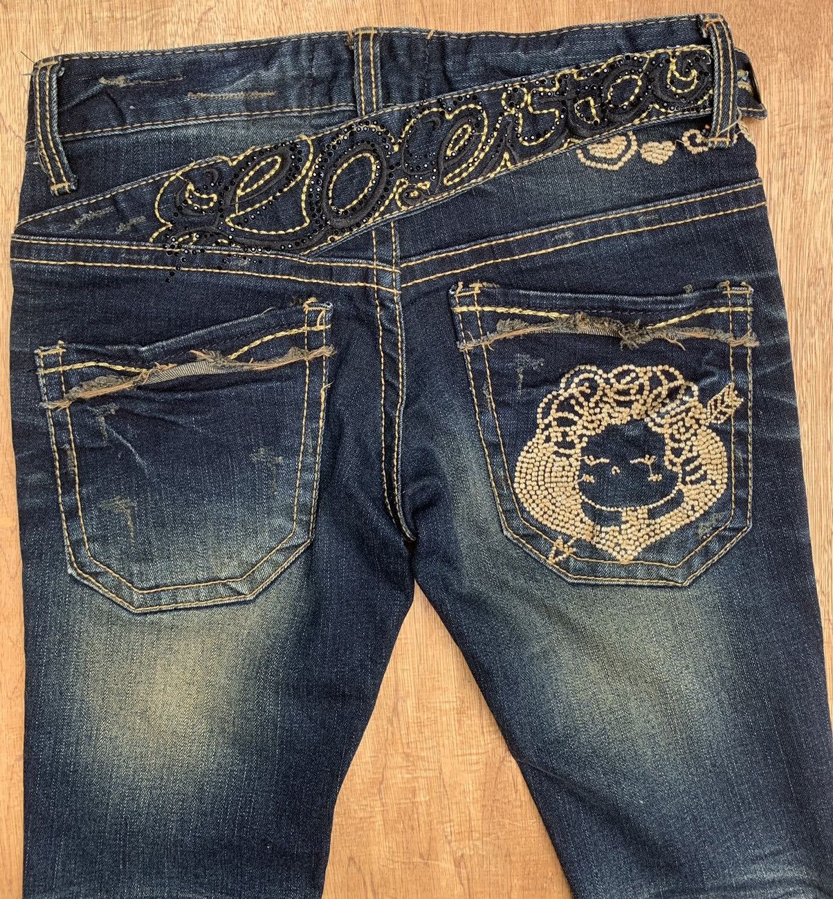Lolita Jeans Lolita by Concert Club Streching Bootcuts Jeans Size 28" / US 6 / IT 42 - 16 Thumbnail