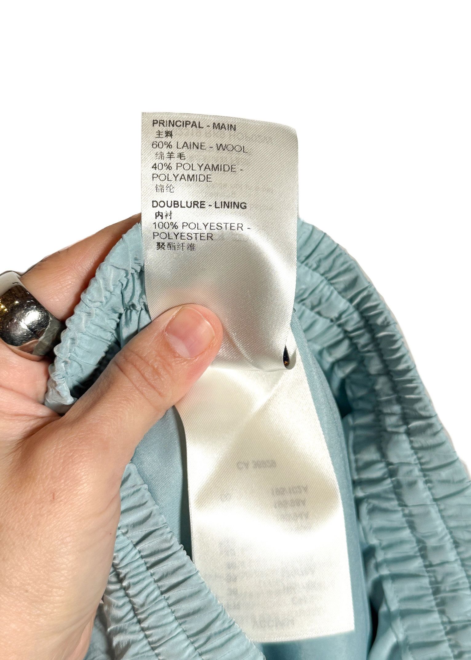 Louis Vuitton Louis Vuitton SS23 Teal Mix Material Wool Blend Track Pants Size US 36 / EU 52 - 11 Thumbnail