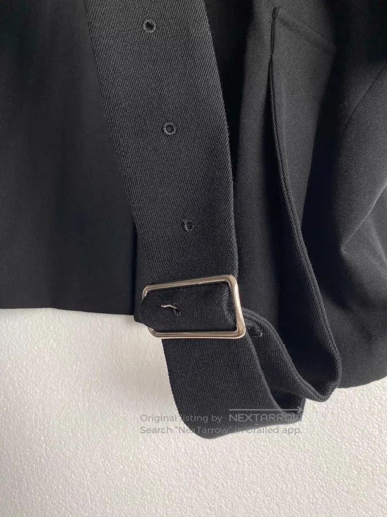 Comme des Garcons Comme des Garcons Wool Tear Strap Coat. Size US S / EU 44-46 / 1 - 4 Thumbnail