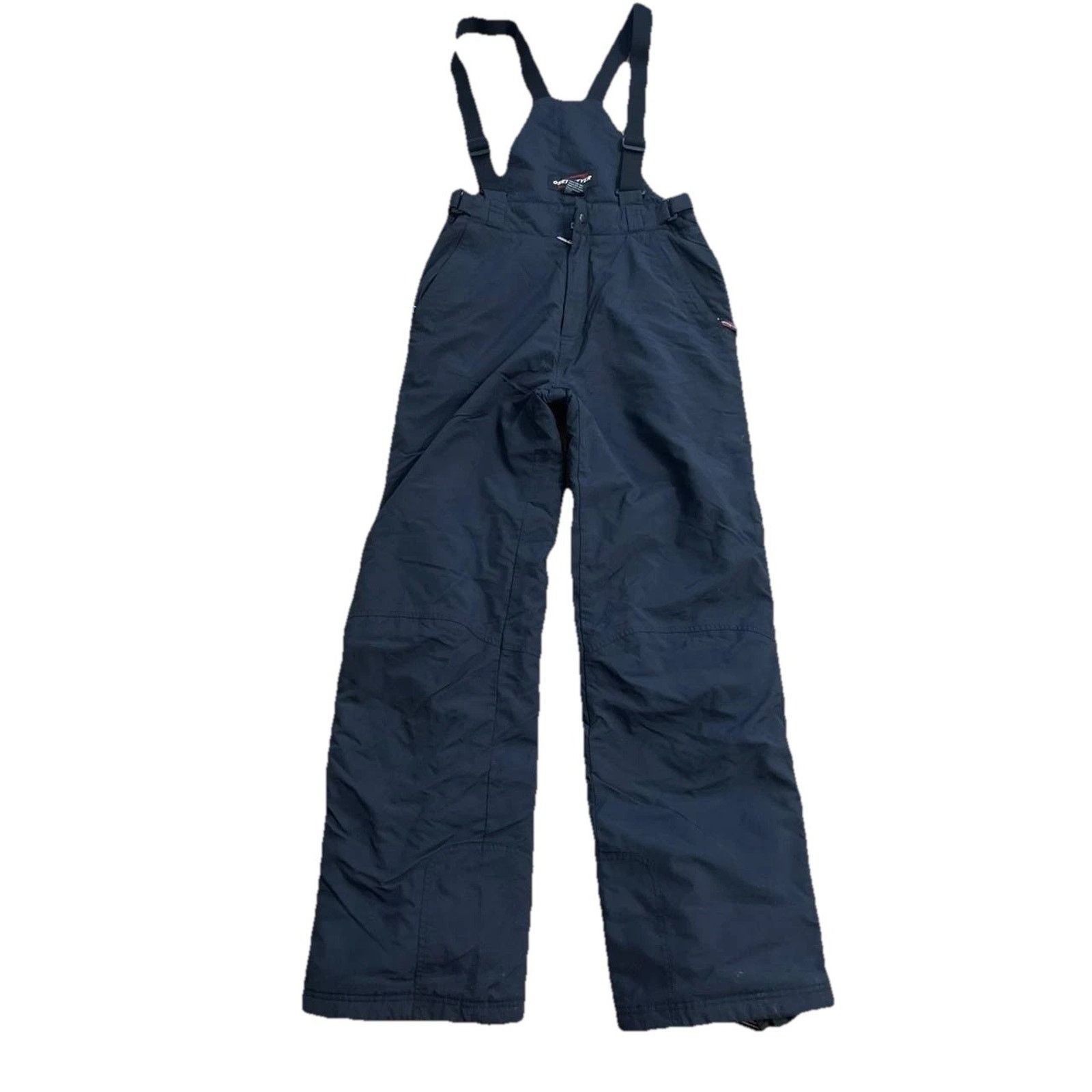 Obermeyer Navy Ski Snow Bib Overalls Size M Tall A001885