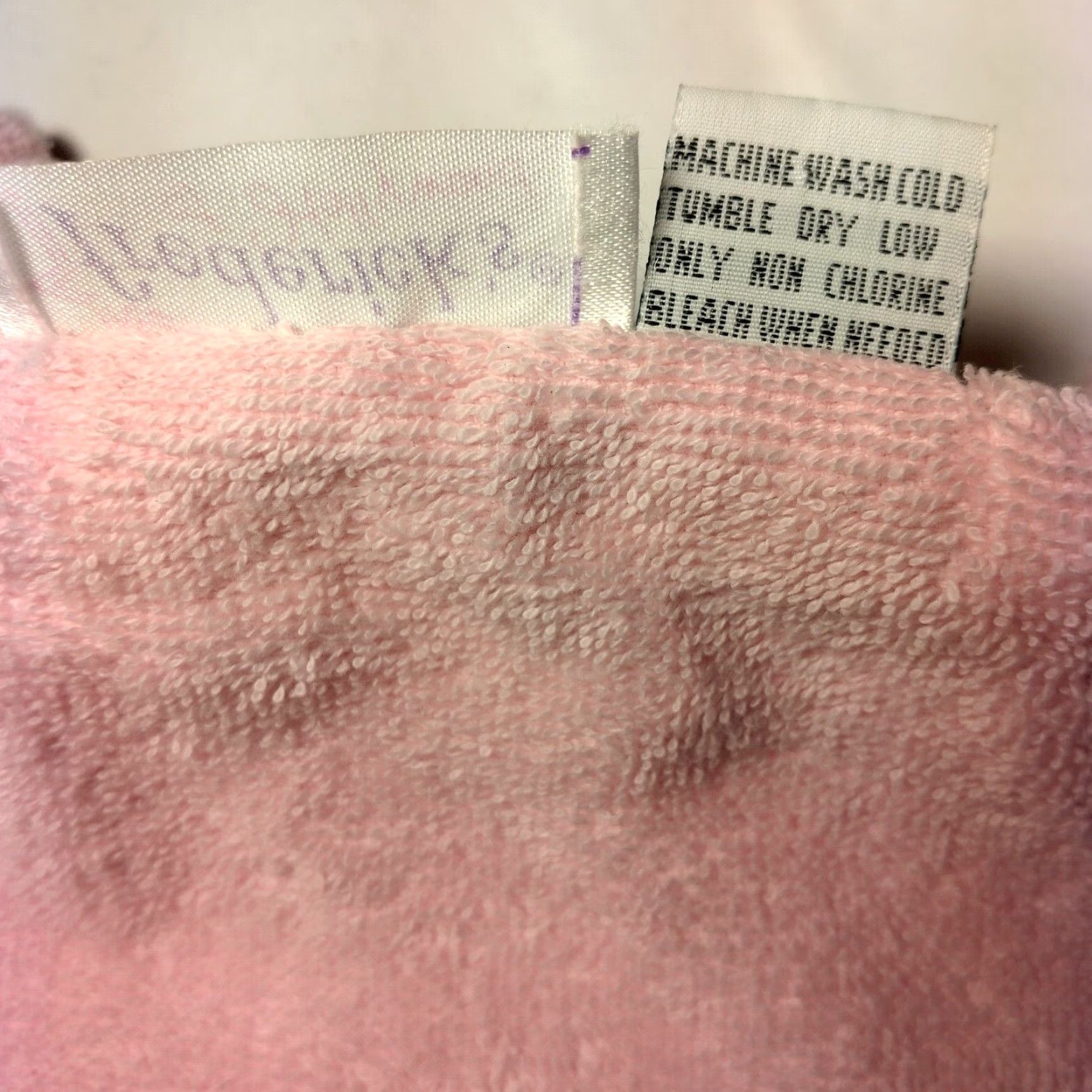 Vintage VINTAGE Fredericks of Hollywood Wrap Around Waist Towel Pink Cover Up - One Size Women's Swim Beach 22.5" Length Size ONE SIZE - 5 Thumbnail