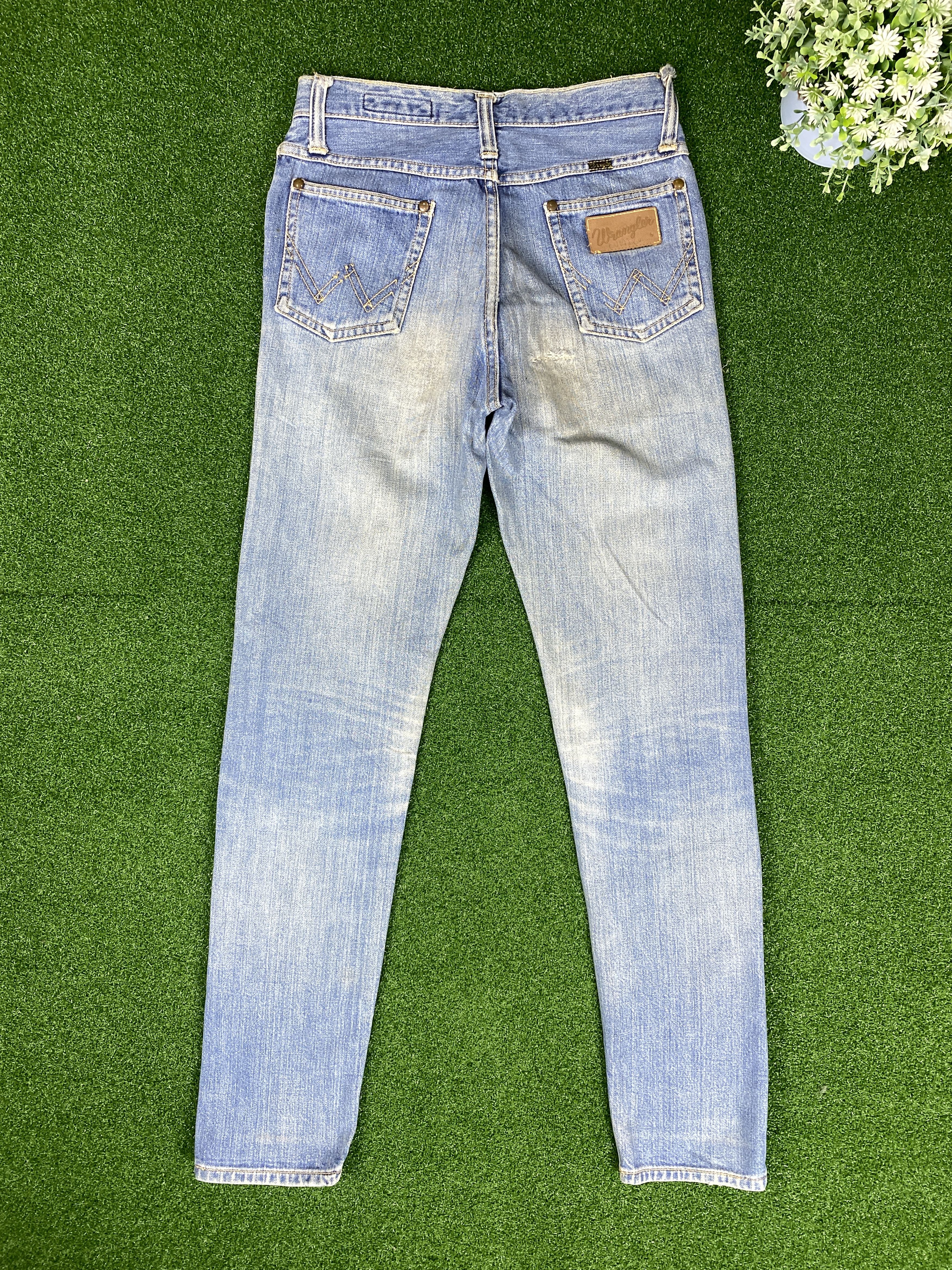 Vintage × Wrangler Vintage Wrangler Faded Mid Wash Jeans CP0050 Size 26" / US 2 / IT 38 - 7 Thumbnail