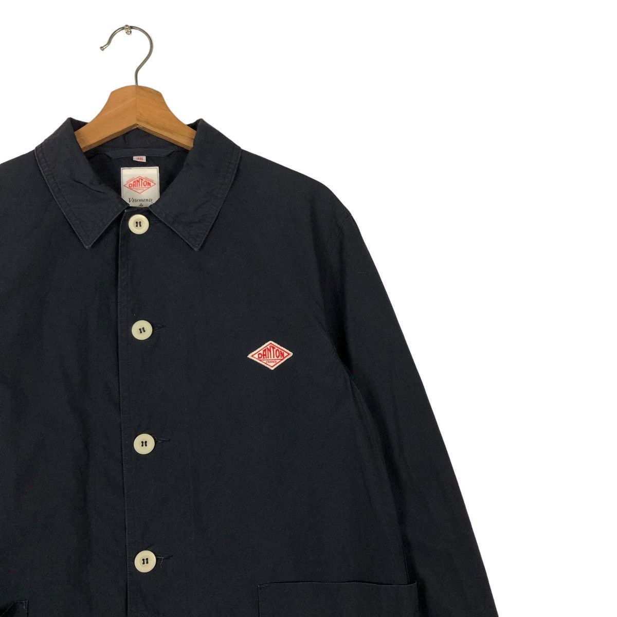 Danton × Japanese Brand × Vintage 📌VINTAGE CHORE WORK JACKET DANTON VETEMENTS DE TRAVAIL Size US S / EU 44-46 / 1 - 14 Thumbnail