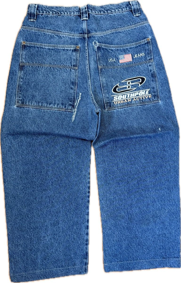 Southpole Baggy Spelled Out Southpole Jeans Size US 32 / EU 48 - 1 Thumbnail