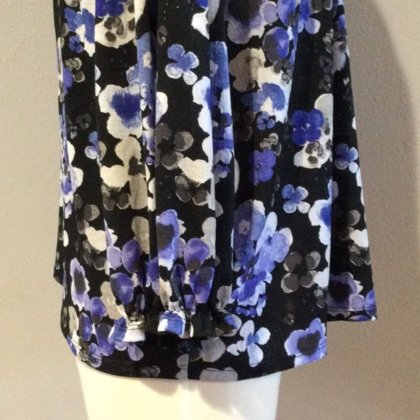 Other Cato Est. 1946 Multicolor Peplum Sleeve Floral Blouse Sz XL Size XL / US 12-14 / IT 48-50 - 7 Thumbnail