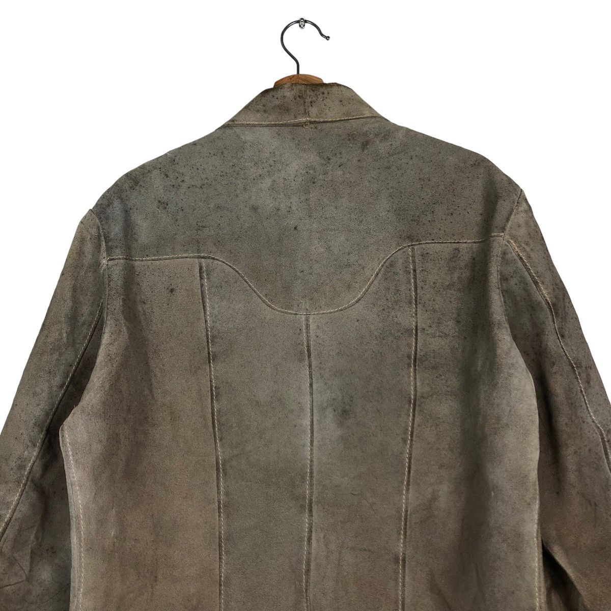 Genuine Leather 🔥Vintage Genuine Leather Jacket Biker Jacket Issey Miyake Size US M / EU 48-50 / 2 - 9 Thumbnail