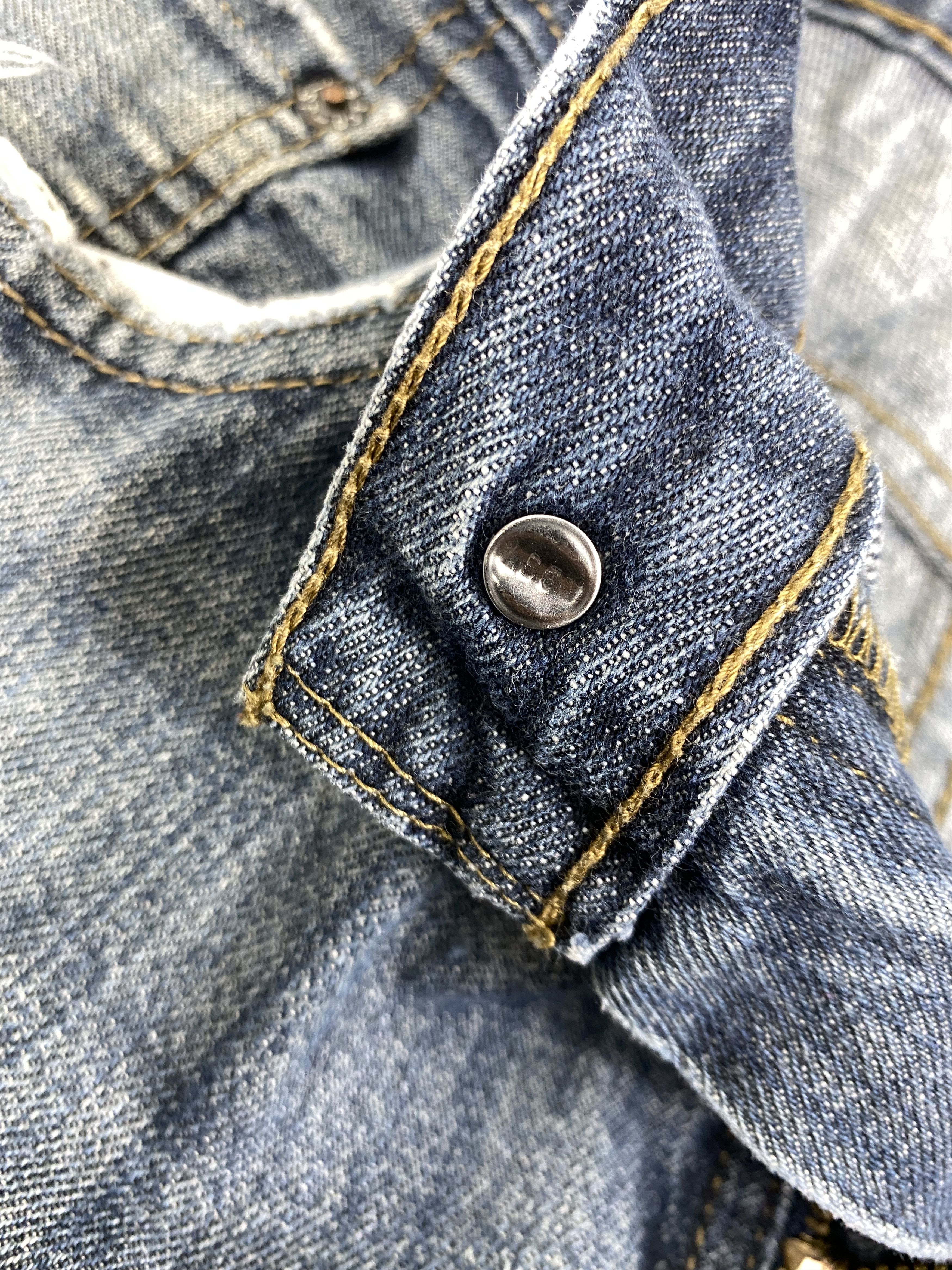 Levi's Distressed Blue Levi's 559 Jeans 37x33 Denim -SJ117 Size US 37 - 7 Thumbnail