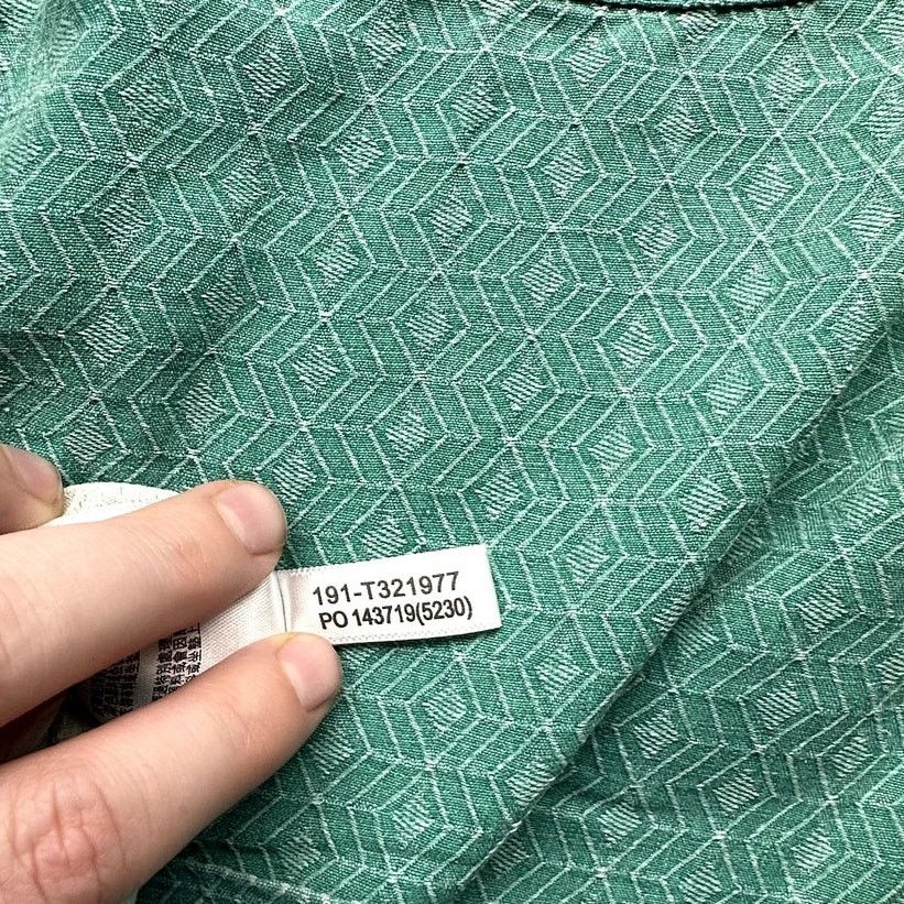 Tommy Bahama Tommy Bahama 100% Silk Textured Geometric Shirt Mens XXL Size US XXL / EU 58 / 5 - 10 Thumbnail
